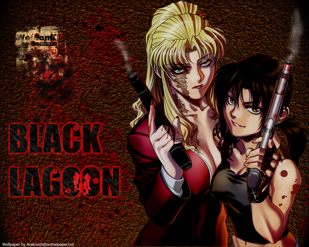 Anime Black Lagoon 1280x1024