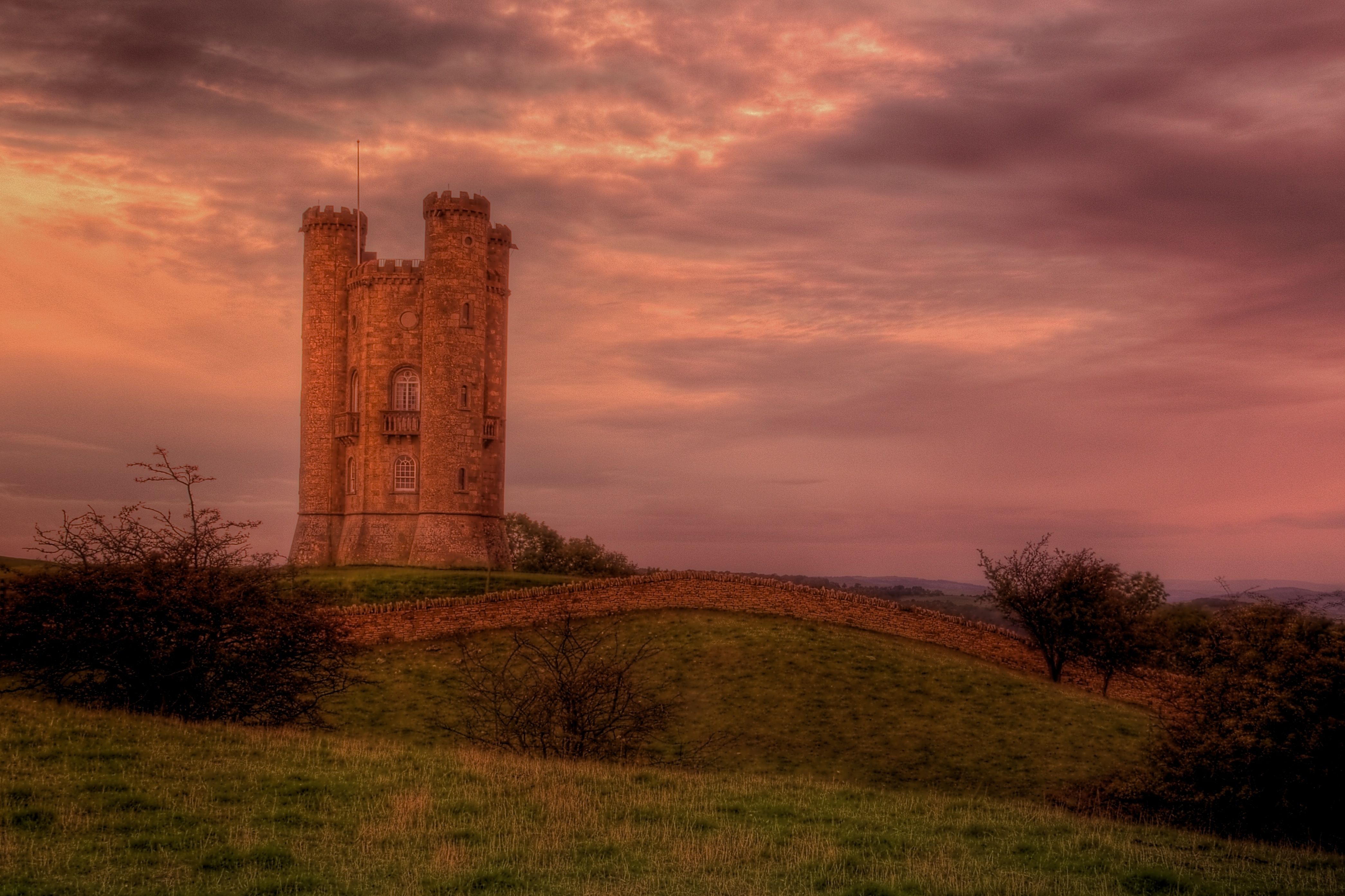 Man Made Broadway Tower Worcestershire 4181x2787