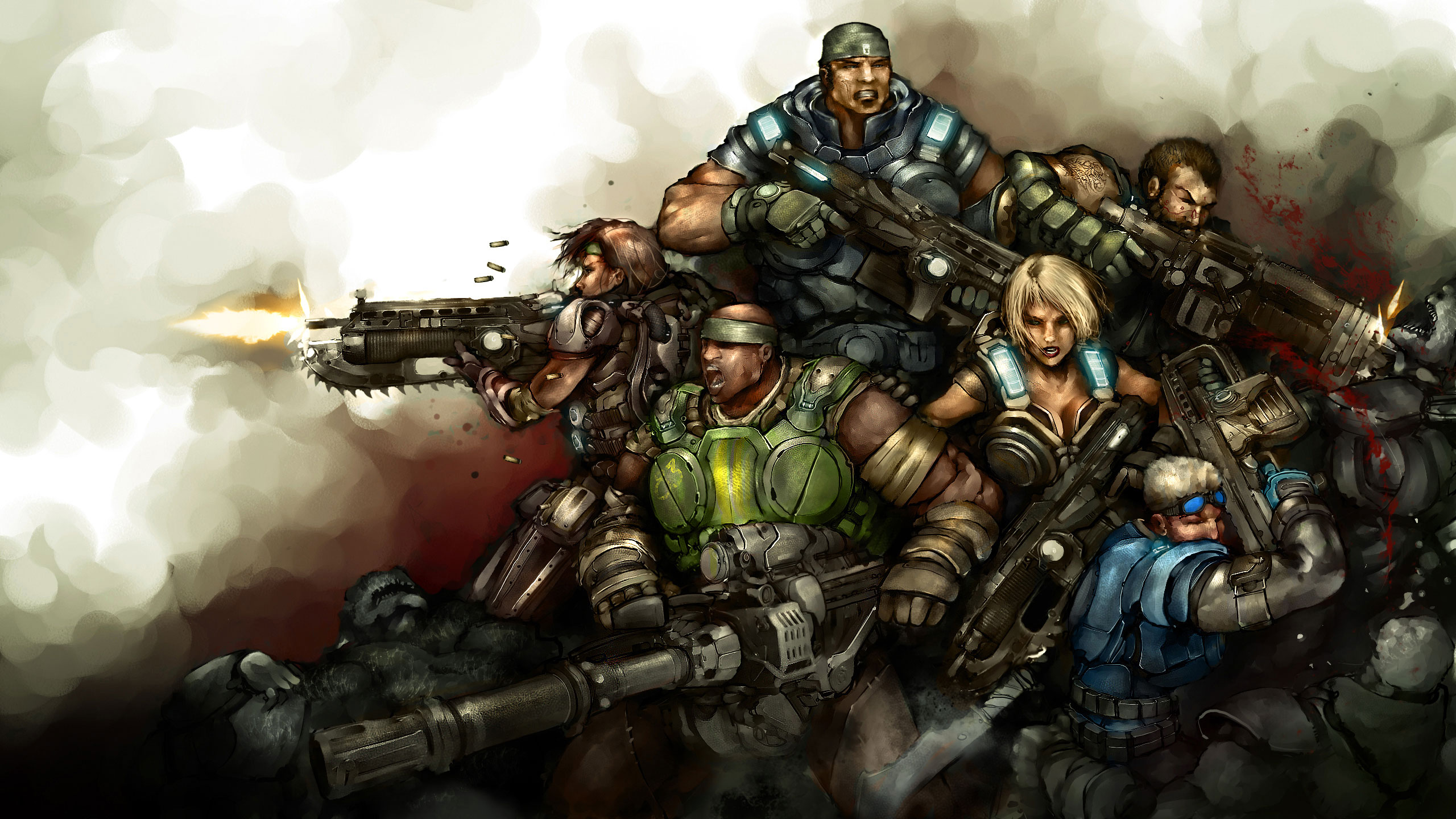 Video Game Gears Of War 3 2560x1440