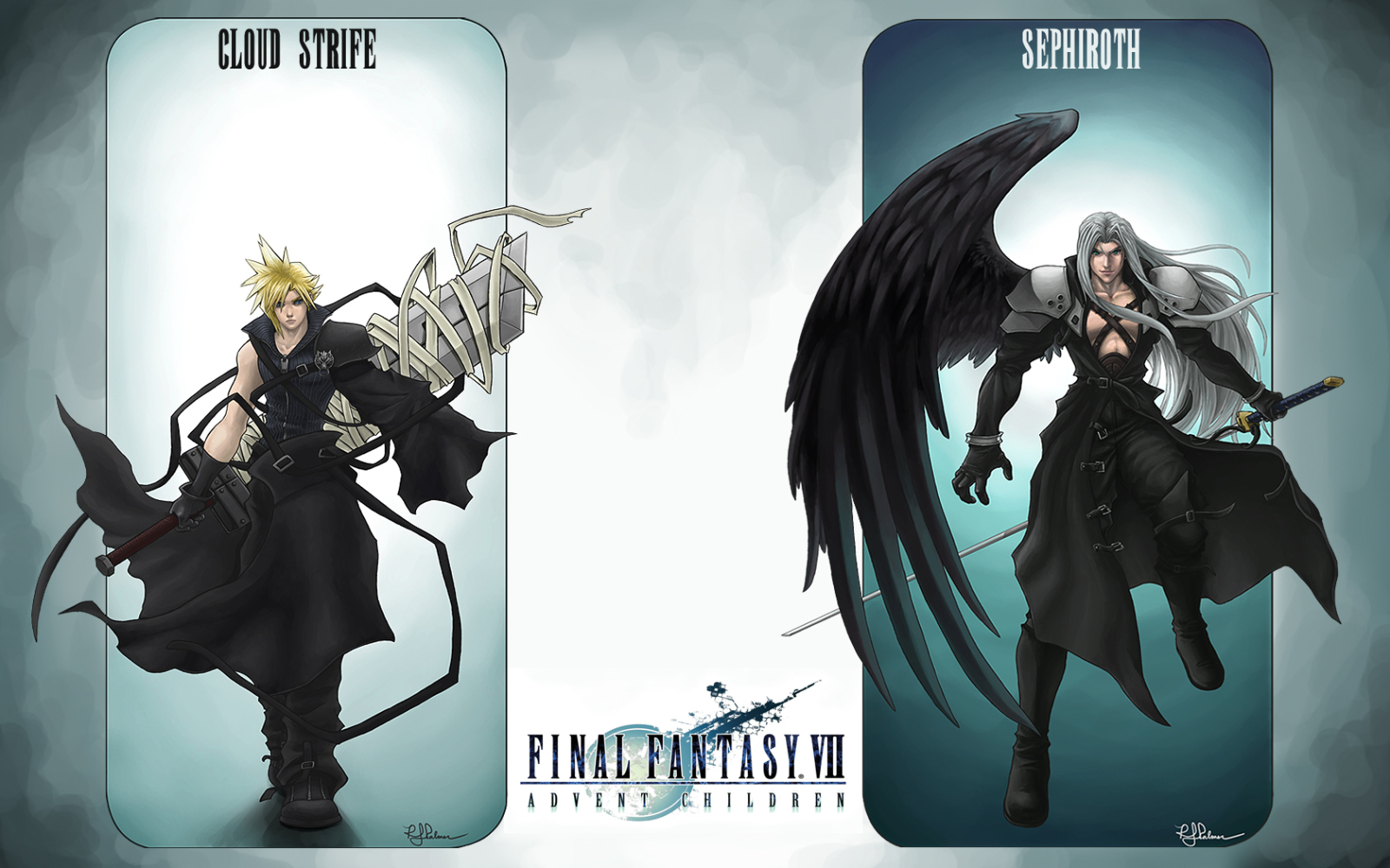 Cloud Strife Final Fantasy Final Fantasy Vii Advent Children Sephiroth Final Fantasy Warrior 1600x1000