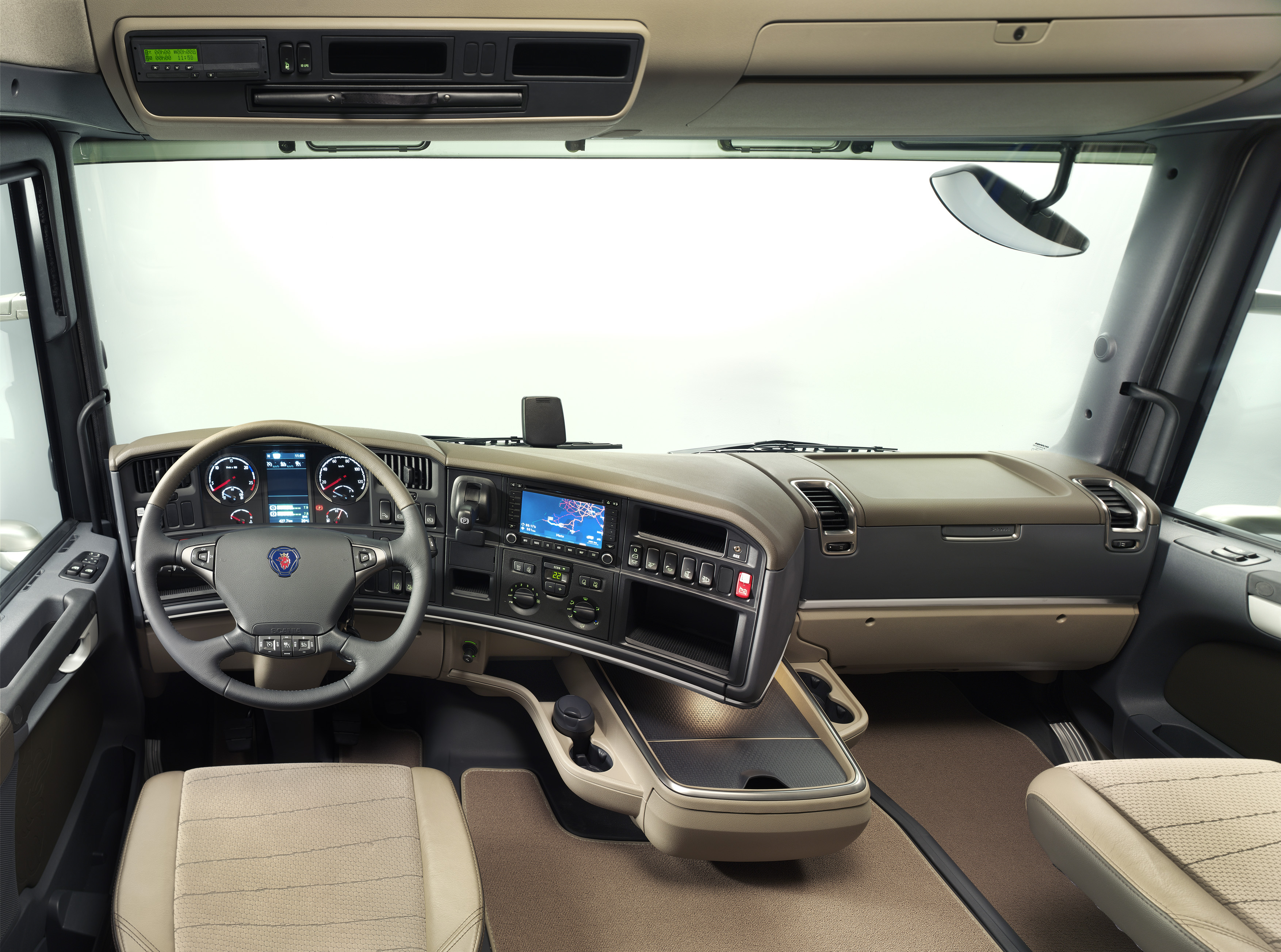Big Rig Interior Scania R730 Truck 3508x2609