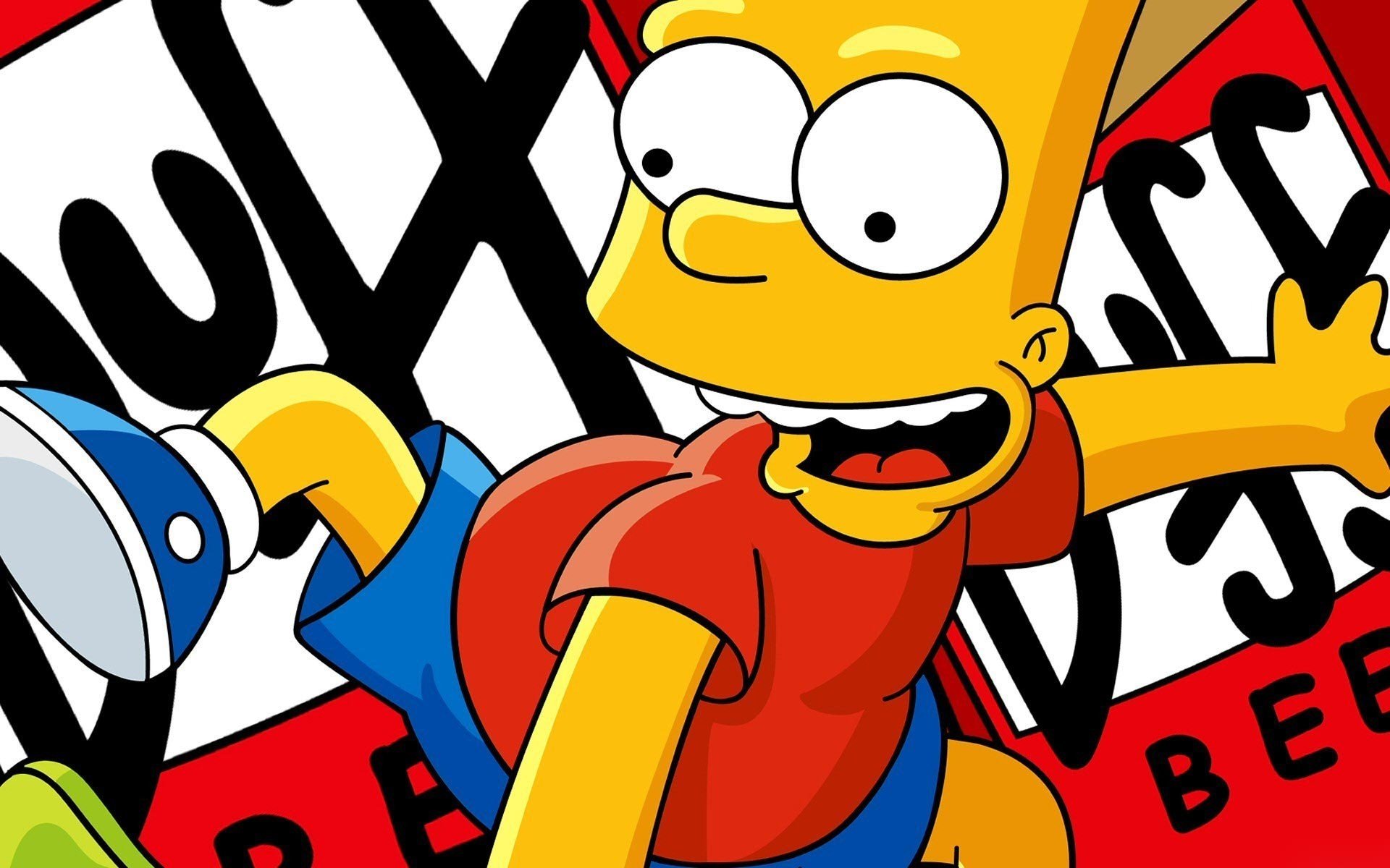 Bart Simpson Beer The Simpsons 1920x1200