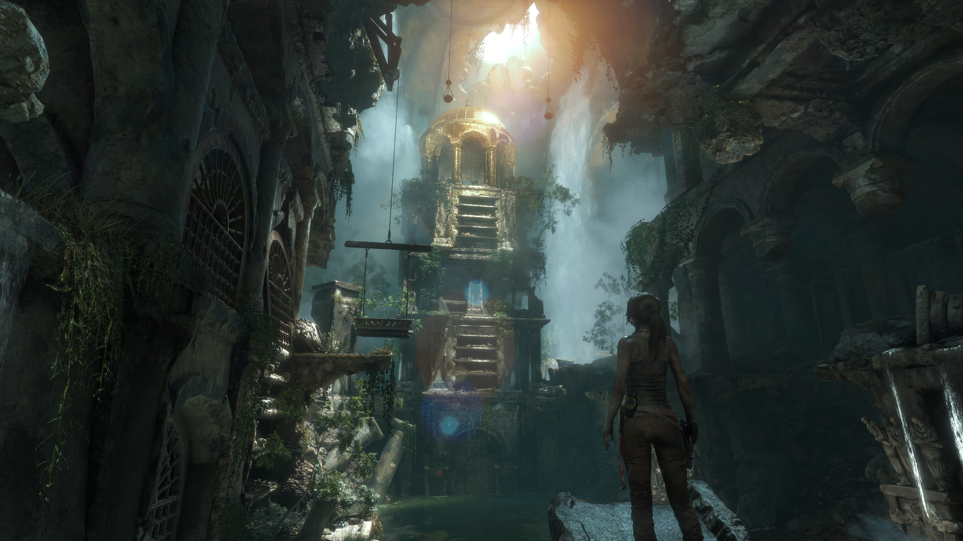 Lara Croft Rise Of The Tomb Raider Tomb Raider 3840x2160