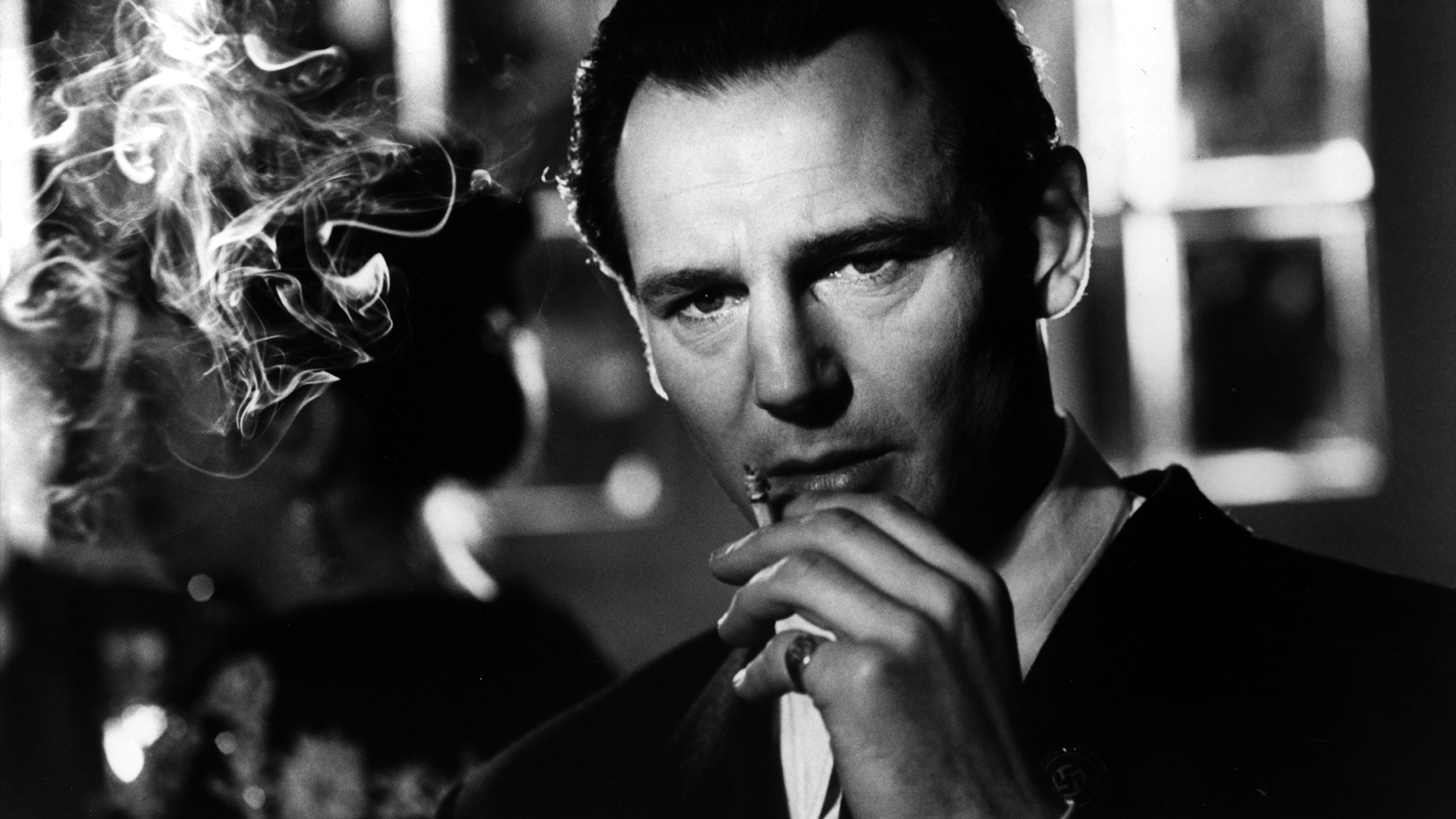 Liam Neeson Smoking 1920x1080