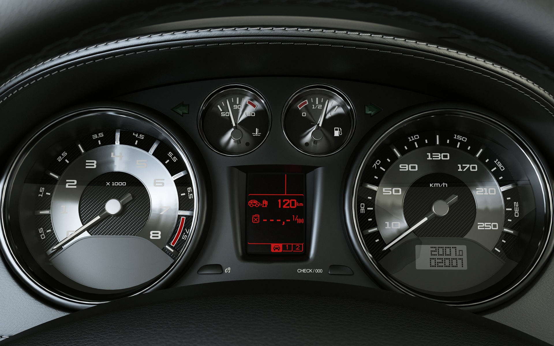 Vehicles Speedometer 1920x1200