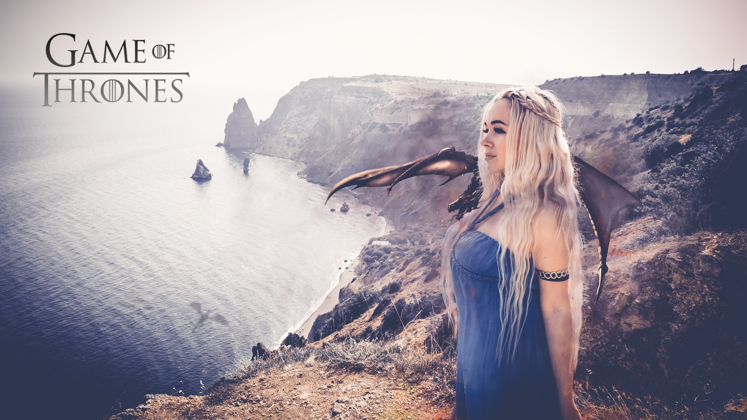 Anna Kostenko Daenerys Targaryen Game Of Thrones 2560x1440