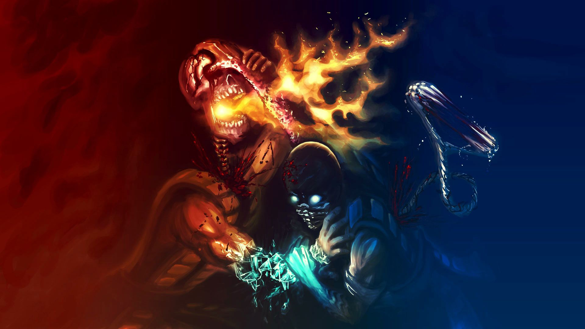 Scorpion Mortal Kombat Sub Zero Mortal Kombat 1920x1080