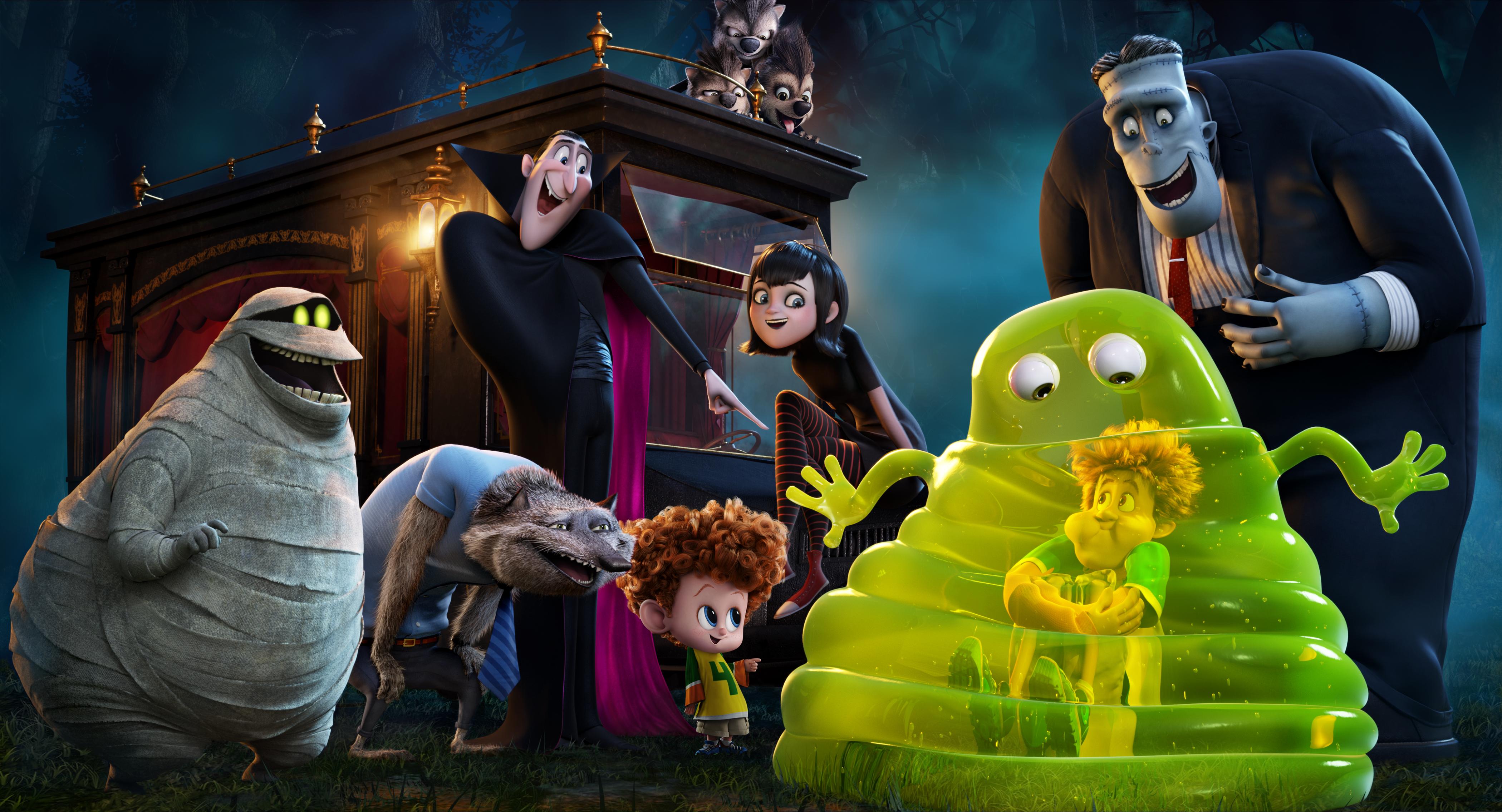 Dennis Hotel Transylvania Dracula Dracula Hotel Transylvania Frankenstein Frankenstein Hotel Transyl 4200x2272