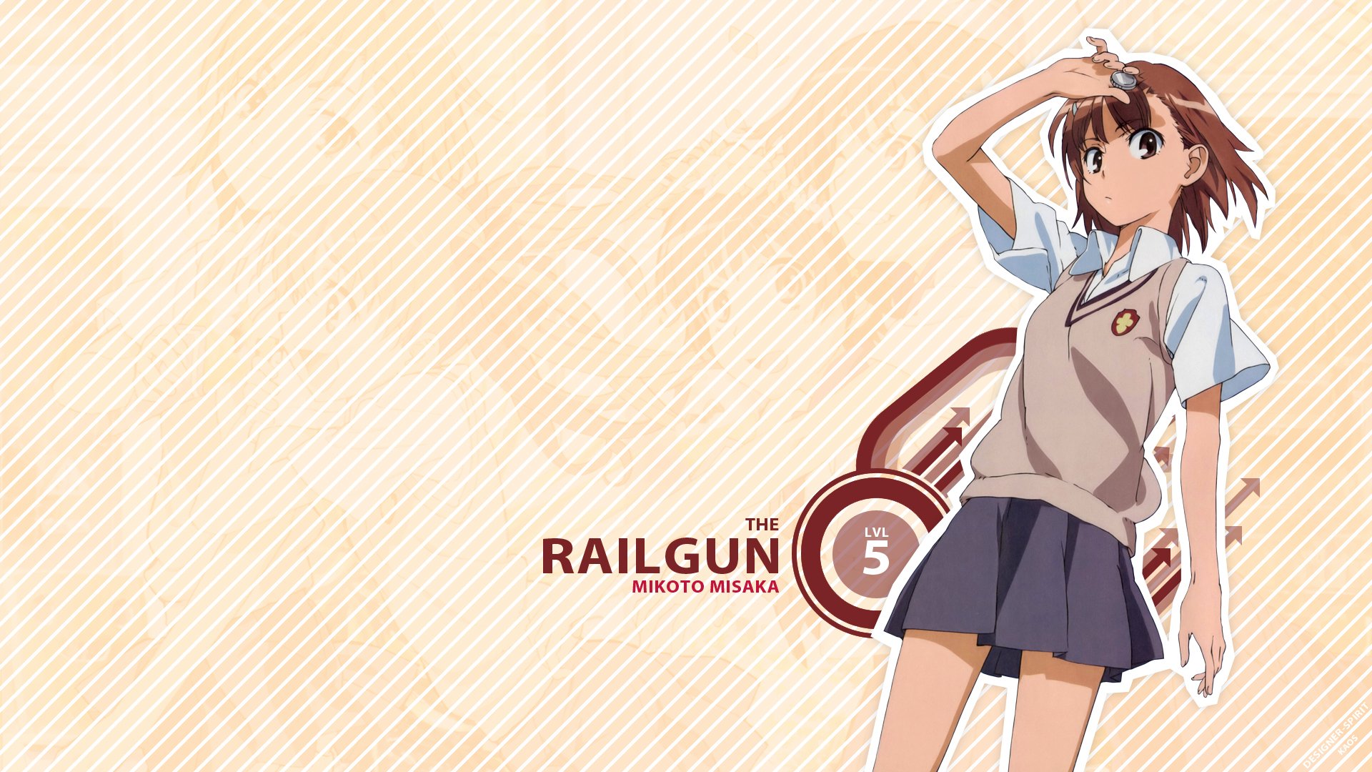 Anime A Certain Scientific Railgun 1920x1080