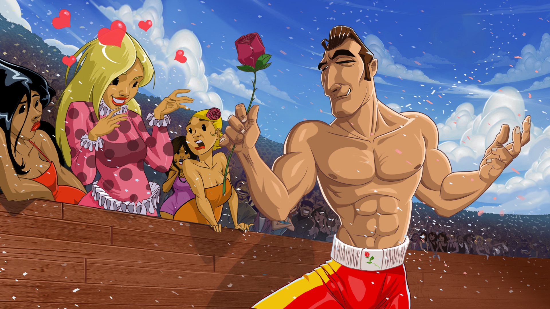 Video Game Punch Out 1920x1080