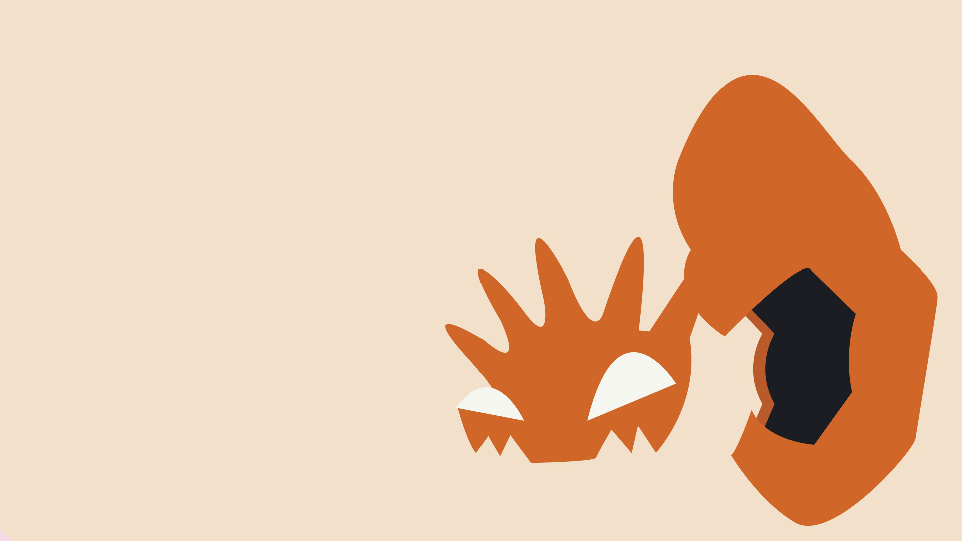 Kingler Pokemon Minimalist 1920x1080