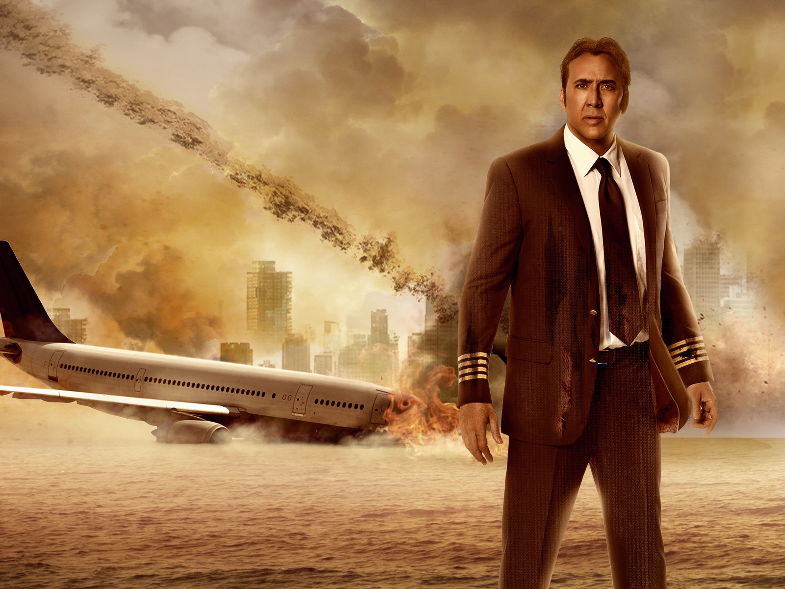 Aircraft Airplane Left Behind Nicolas Cage 1600x1200