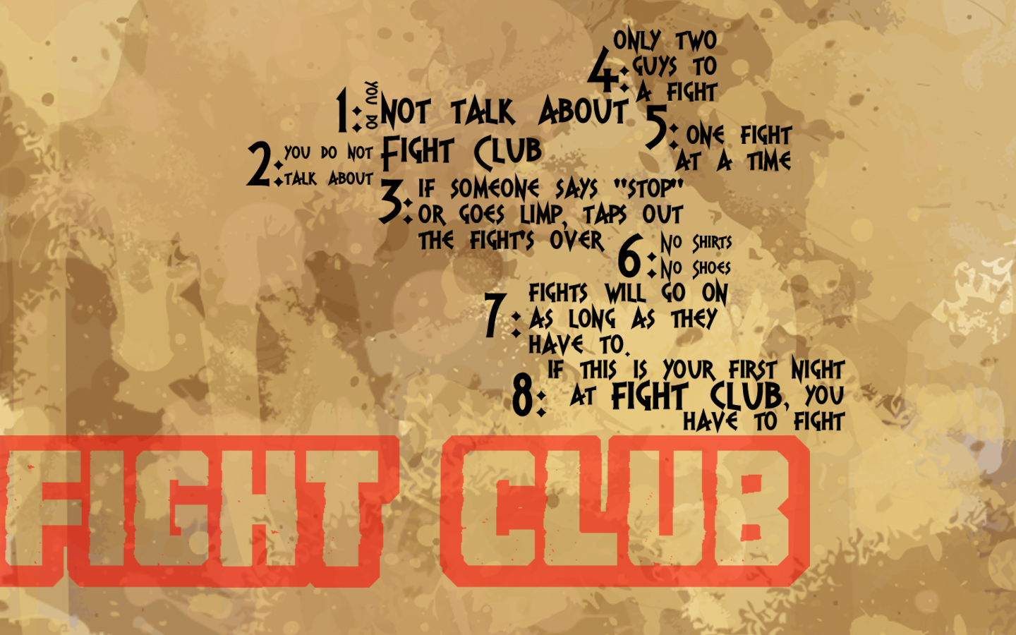 Movie Fight Club 1440x900