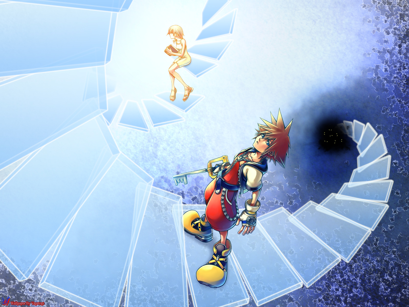 Kingdom Hearts Kingdom Hearts Chain Of Memories Namine Kingdom Hearts Sora Kingdom Hearts 1600x1200
