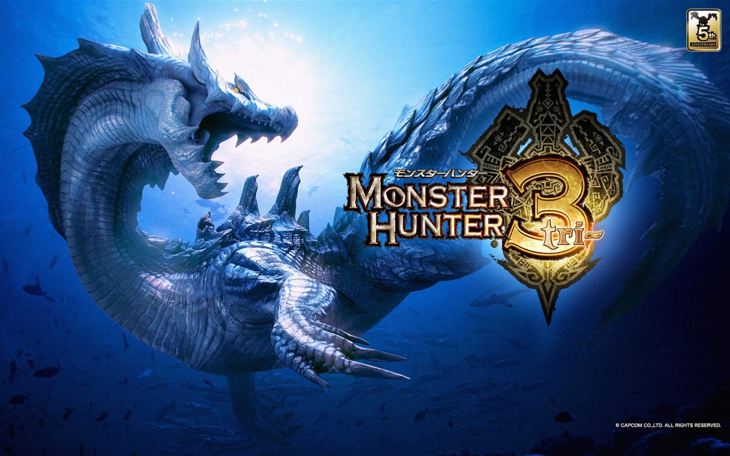 Lagiacrus Monster Hunter Monster Hunter 2560x1600