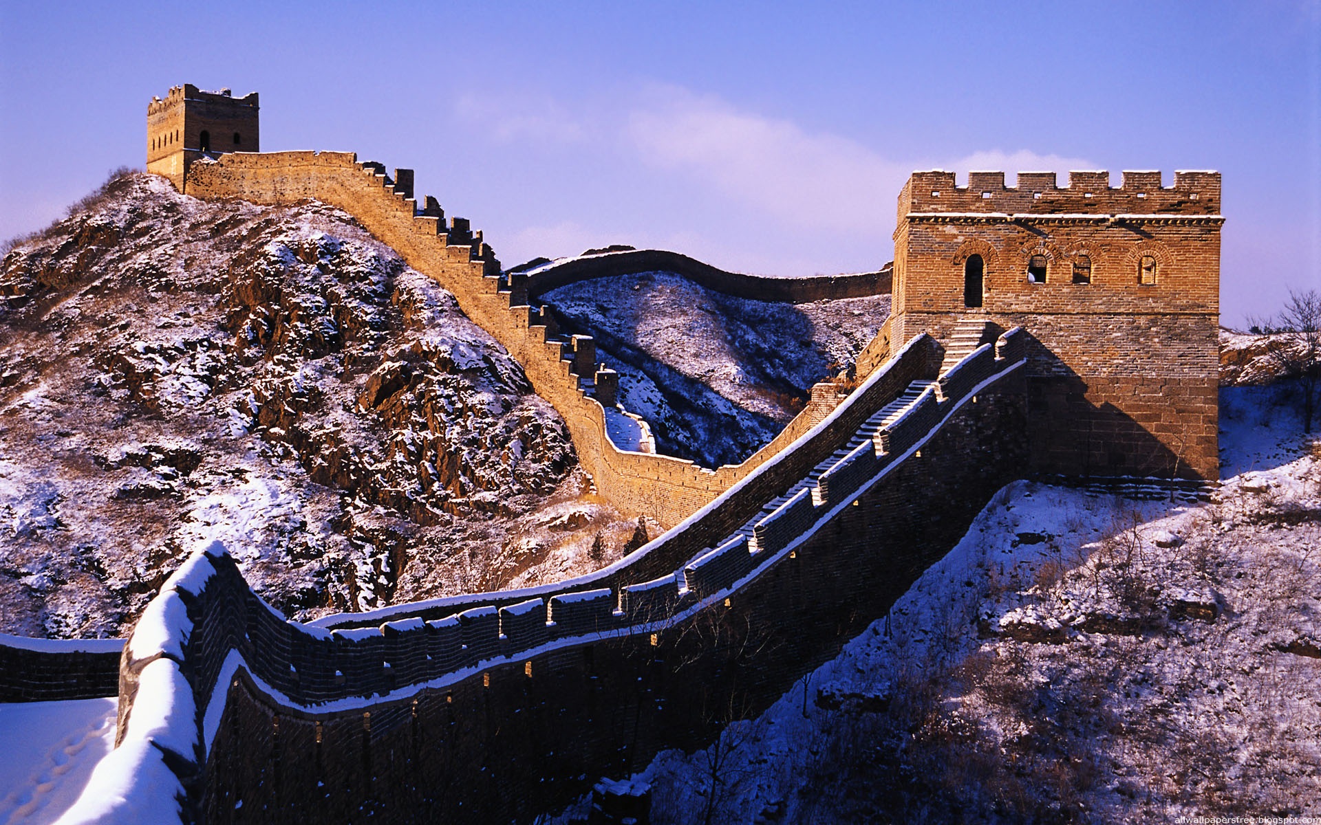 Man Made Great Wall Of China 1920x1200