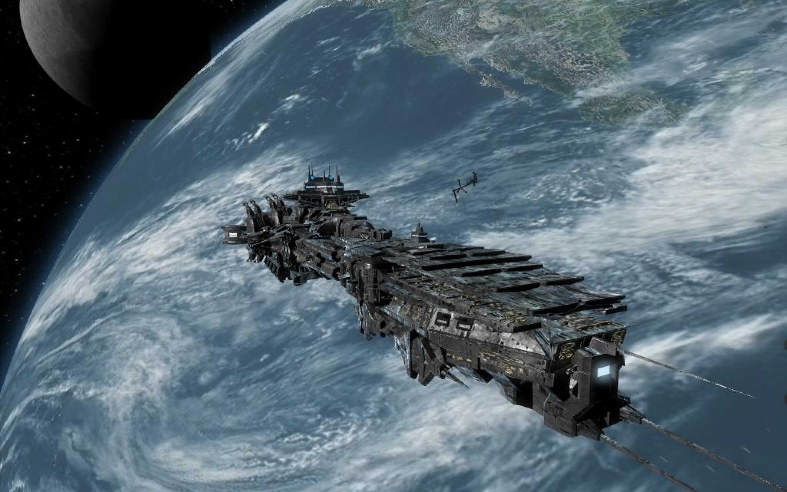 Spaceship Stargate 2560x1600