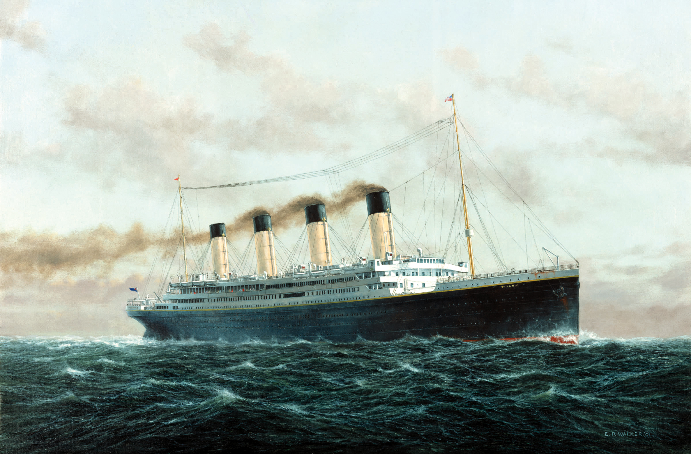 Ship Titanic 2400x1576