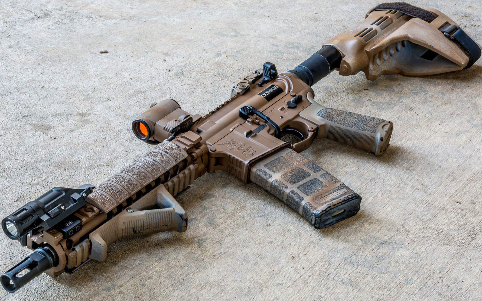 Weapons Colt AR 15 1680x1050