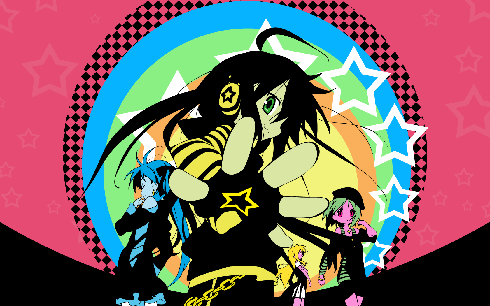Anime Lucky Star 1680x1050
