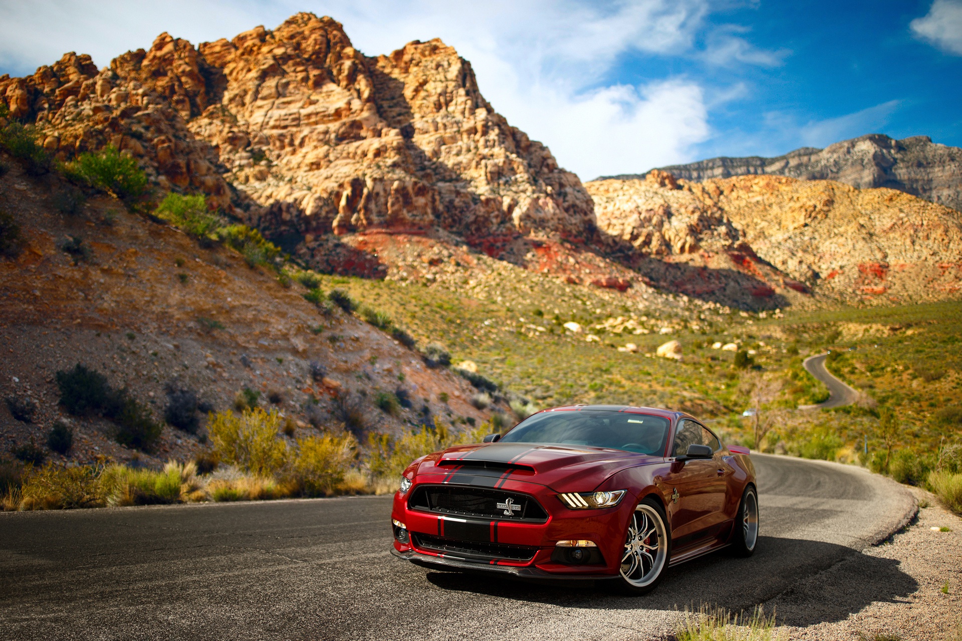 Car Ford Ford Mustang Ford Mustang Shelby Muscle Car Red Car Vehicle 1920x1280