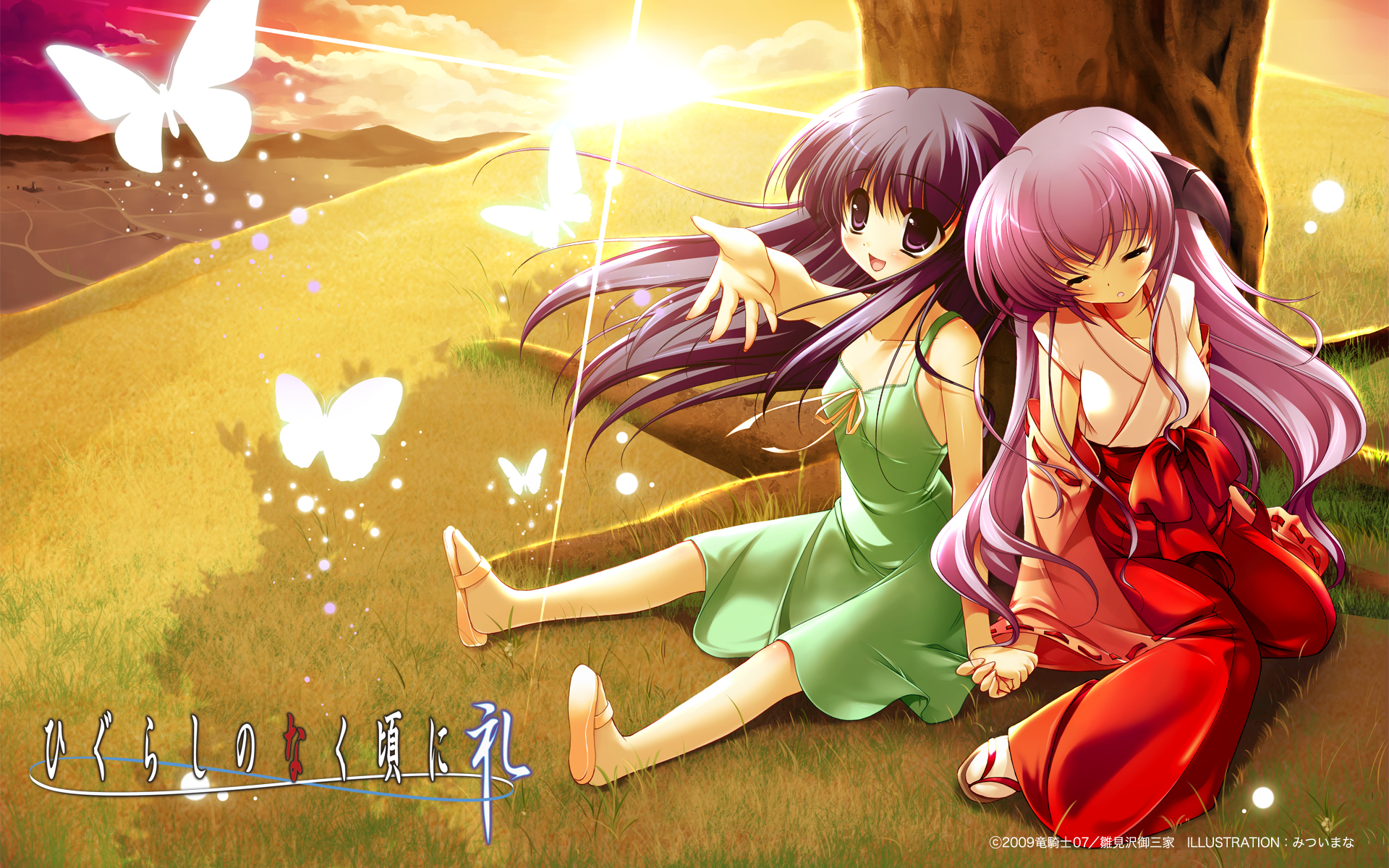 Furude Hany Furude Rika When They Cry 1920x1200