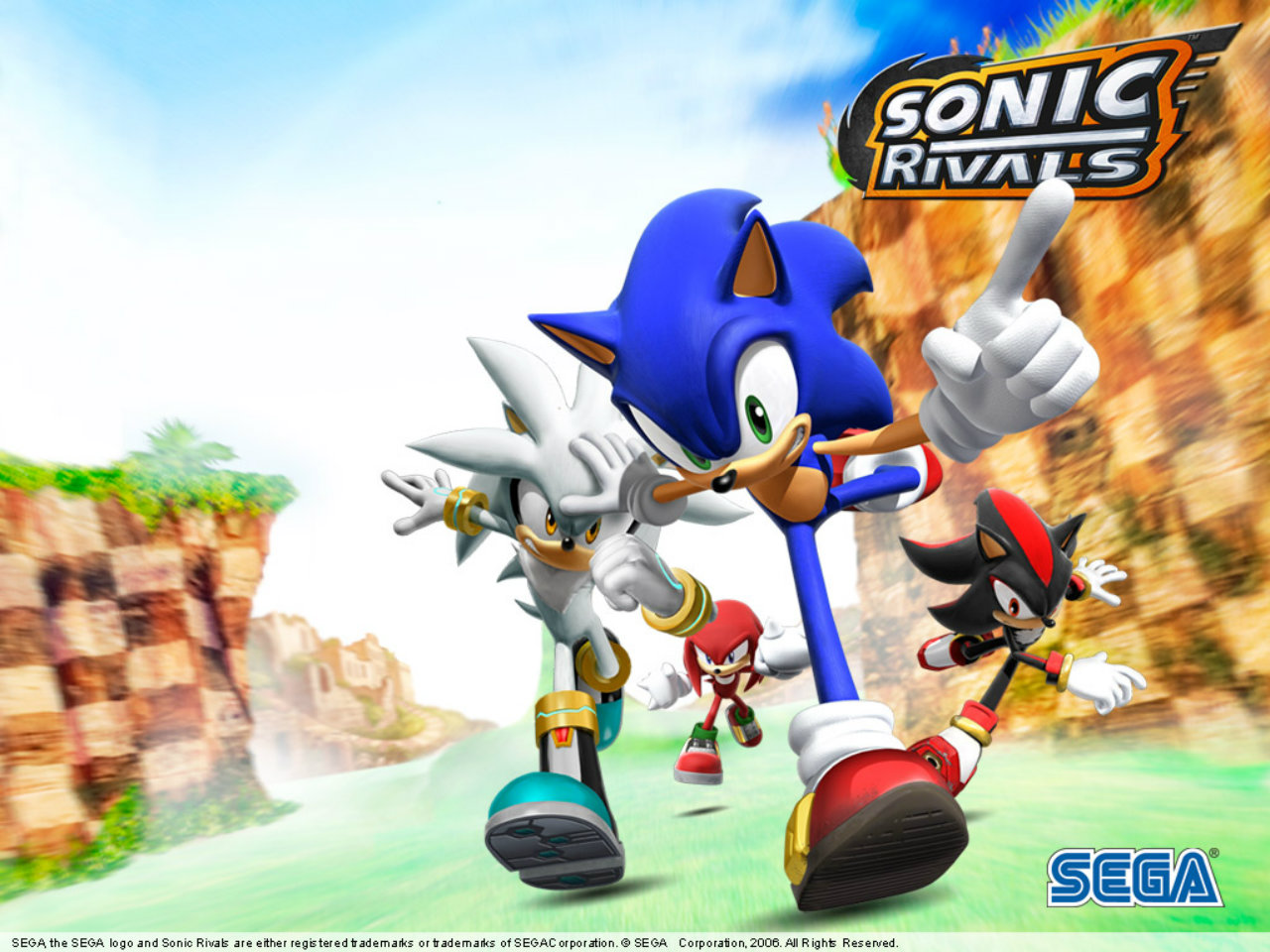 Video Game Sonic Rivals 1280x960