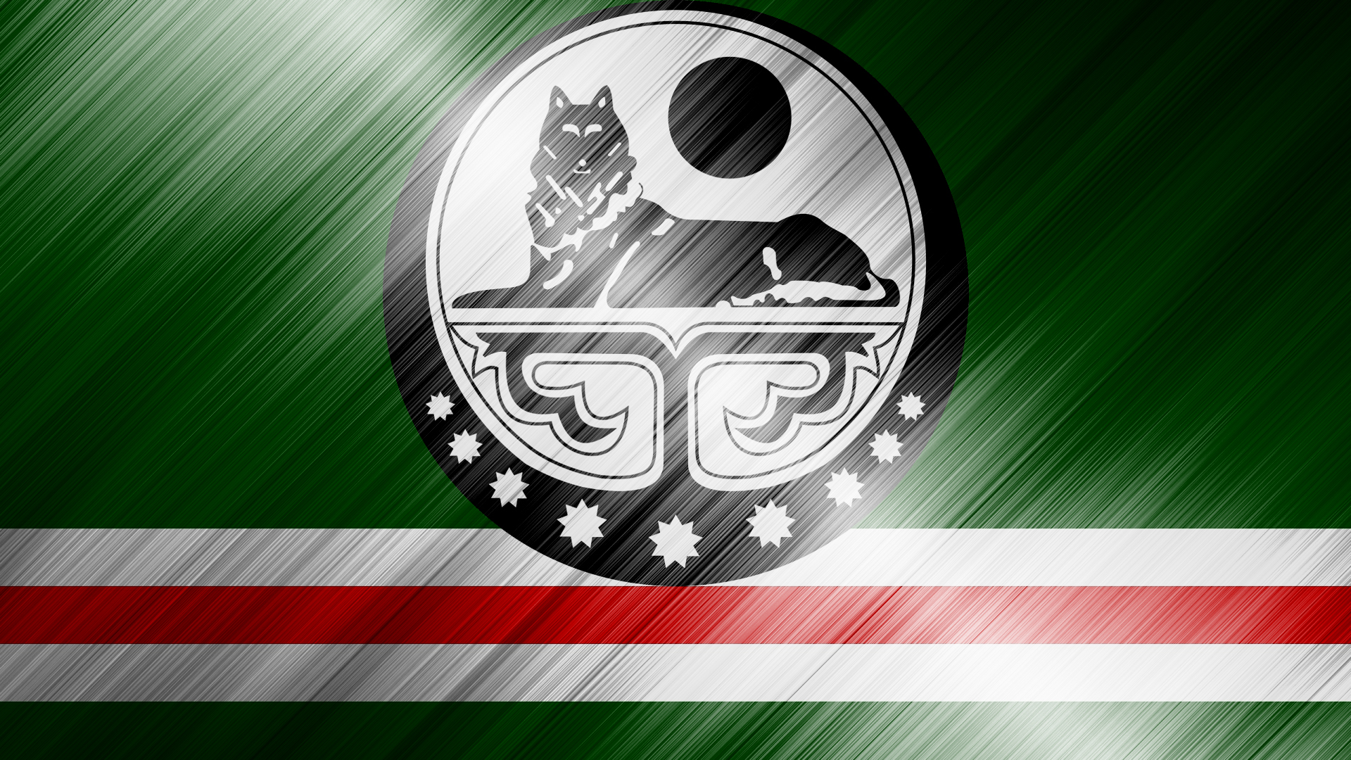 Flag Of Chechnya 1920x1080