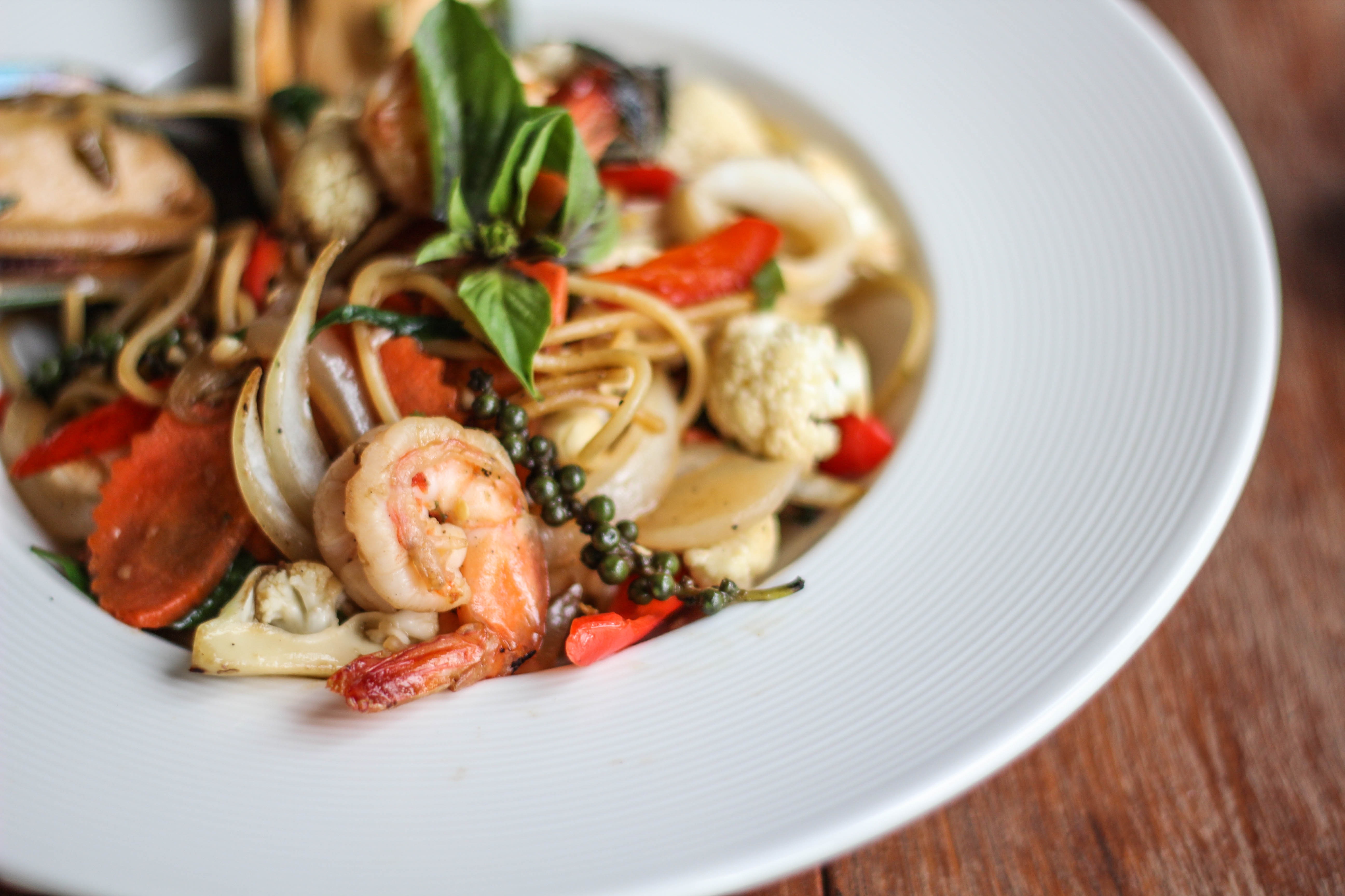 Meal Pasta Seafood Shrimp 5184x3456