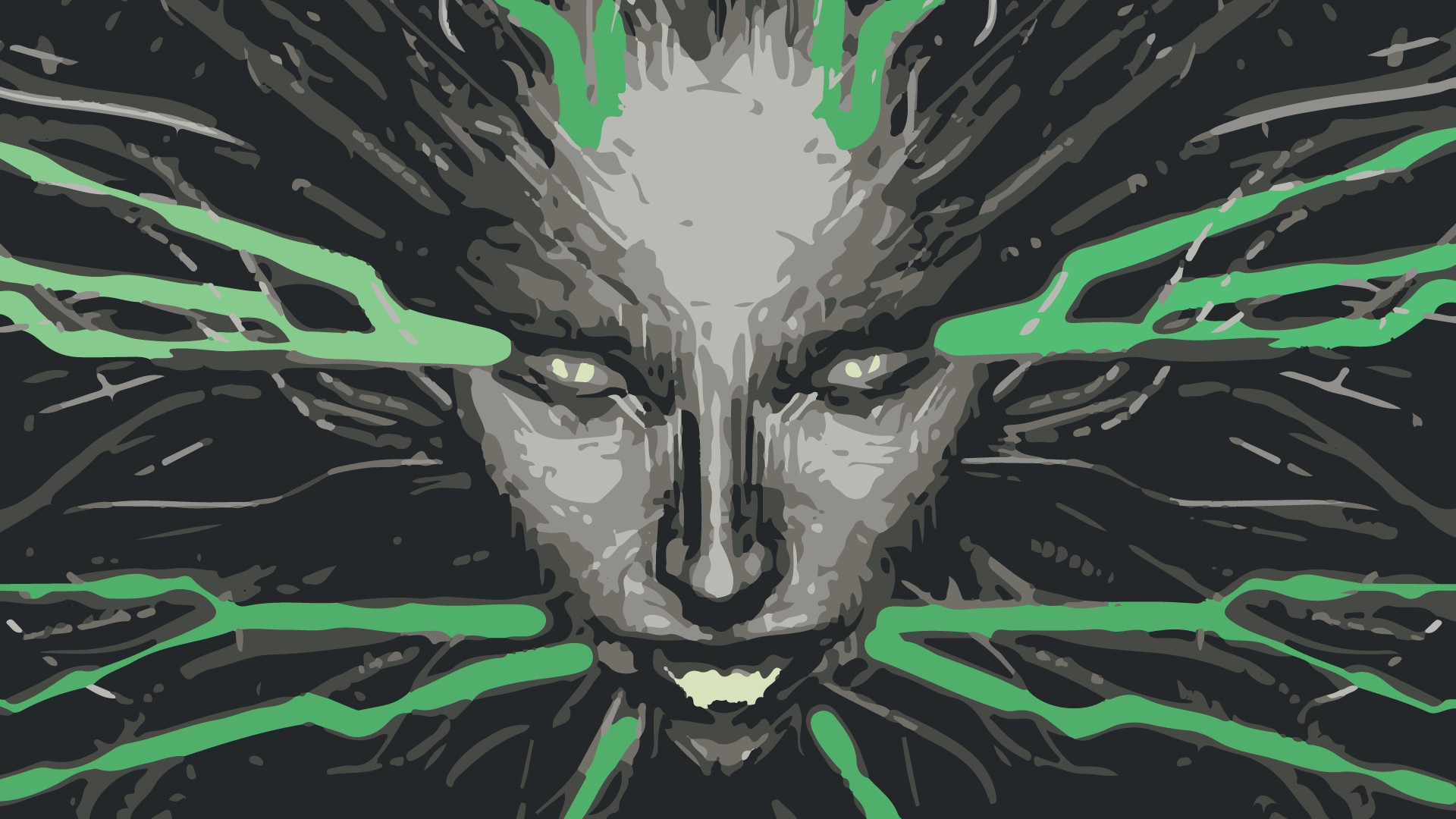 Video Game System Shock 1920x1080