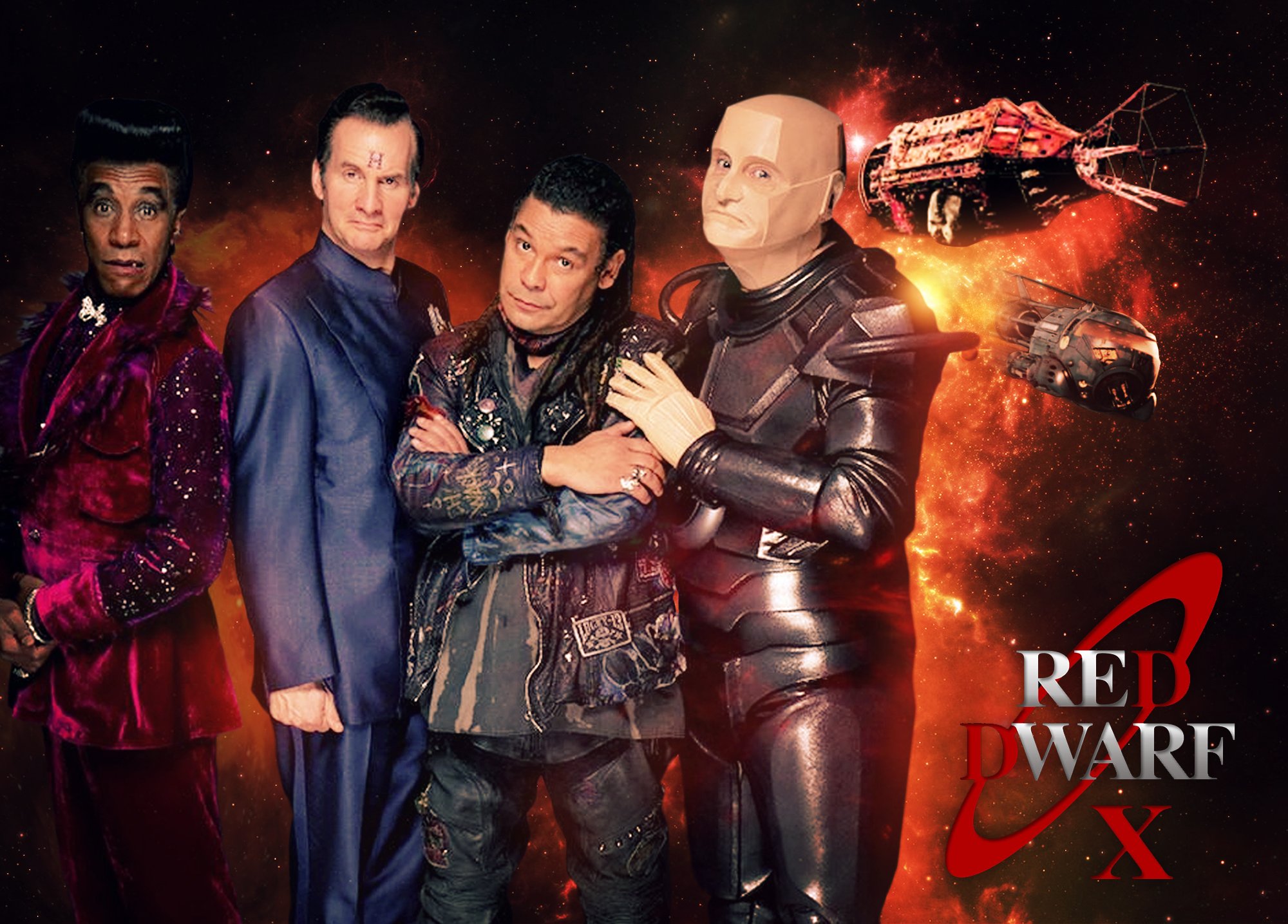 Cast Red Dwarf Tv Show 2000x1435