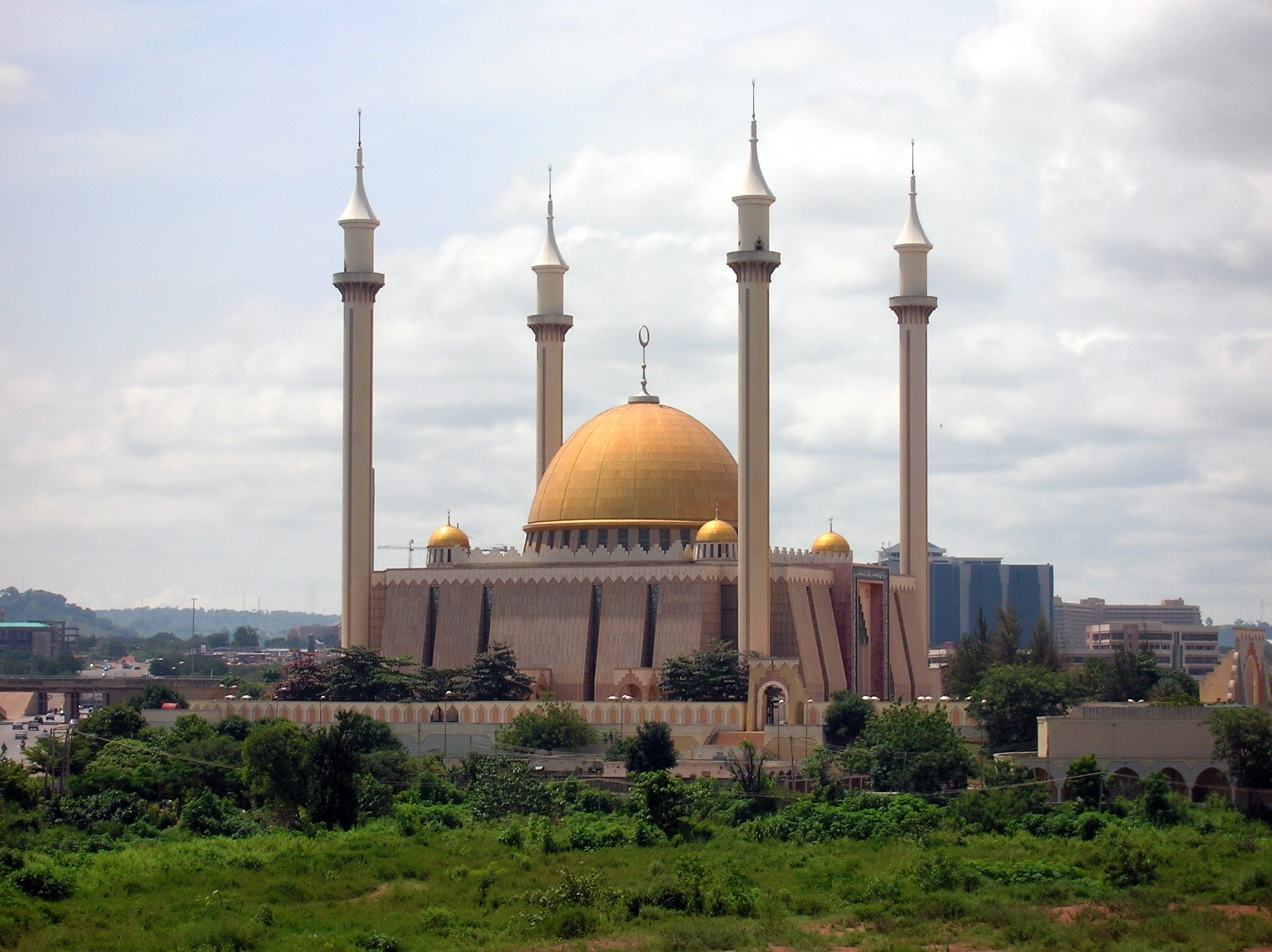 Abuja National Mosque Building Mosque Religious 2288x1712