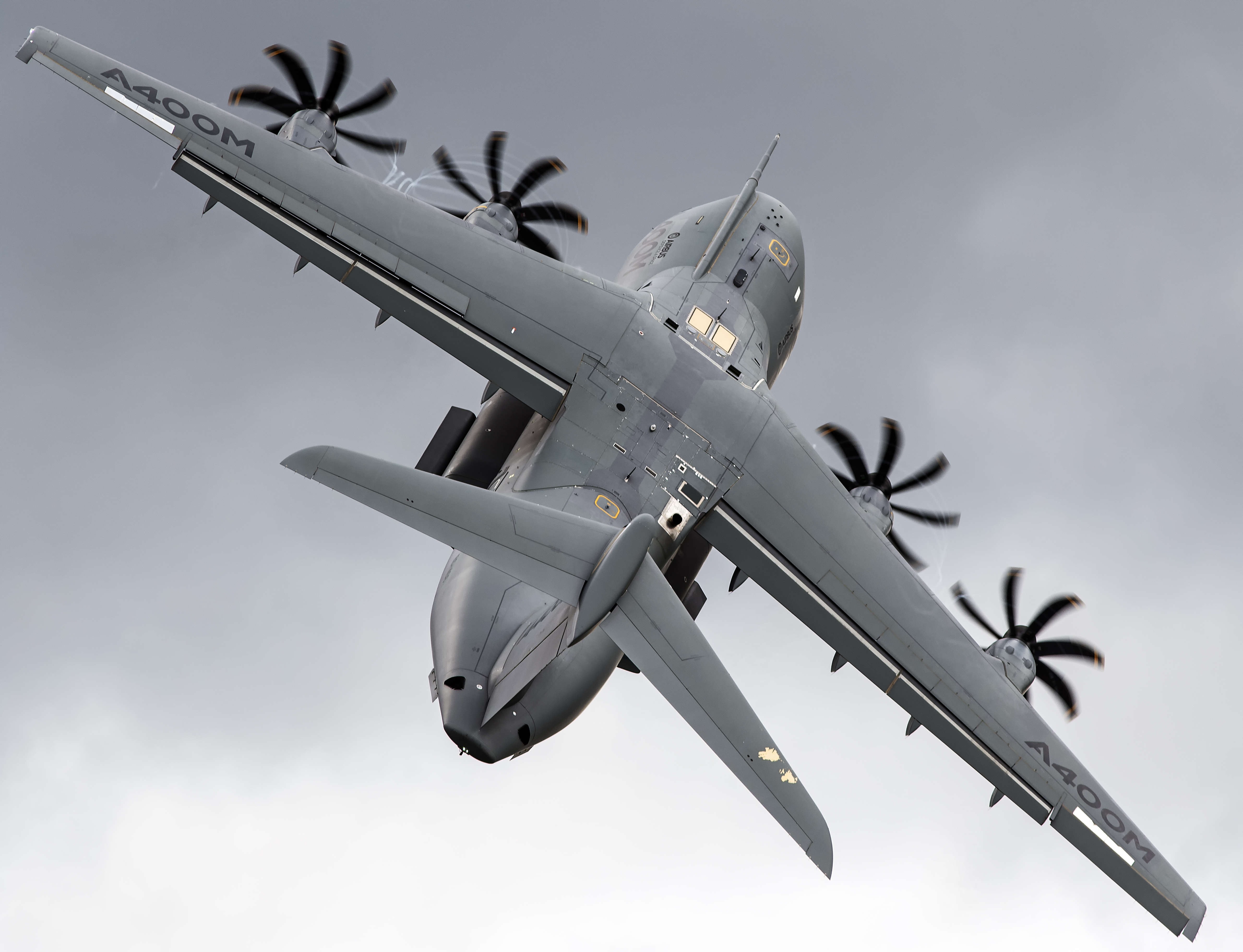 Airbus A400m Aircraft Transport Aircraft Warplane 4764x3648