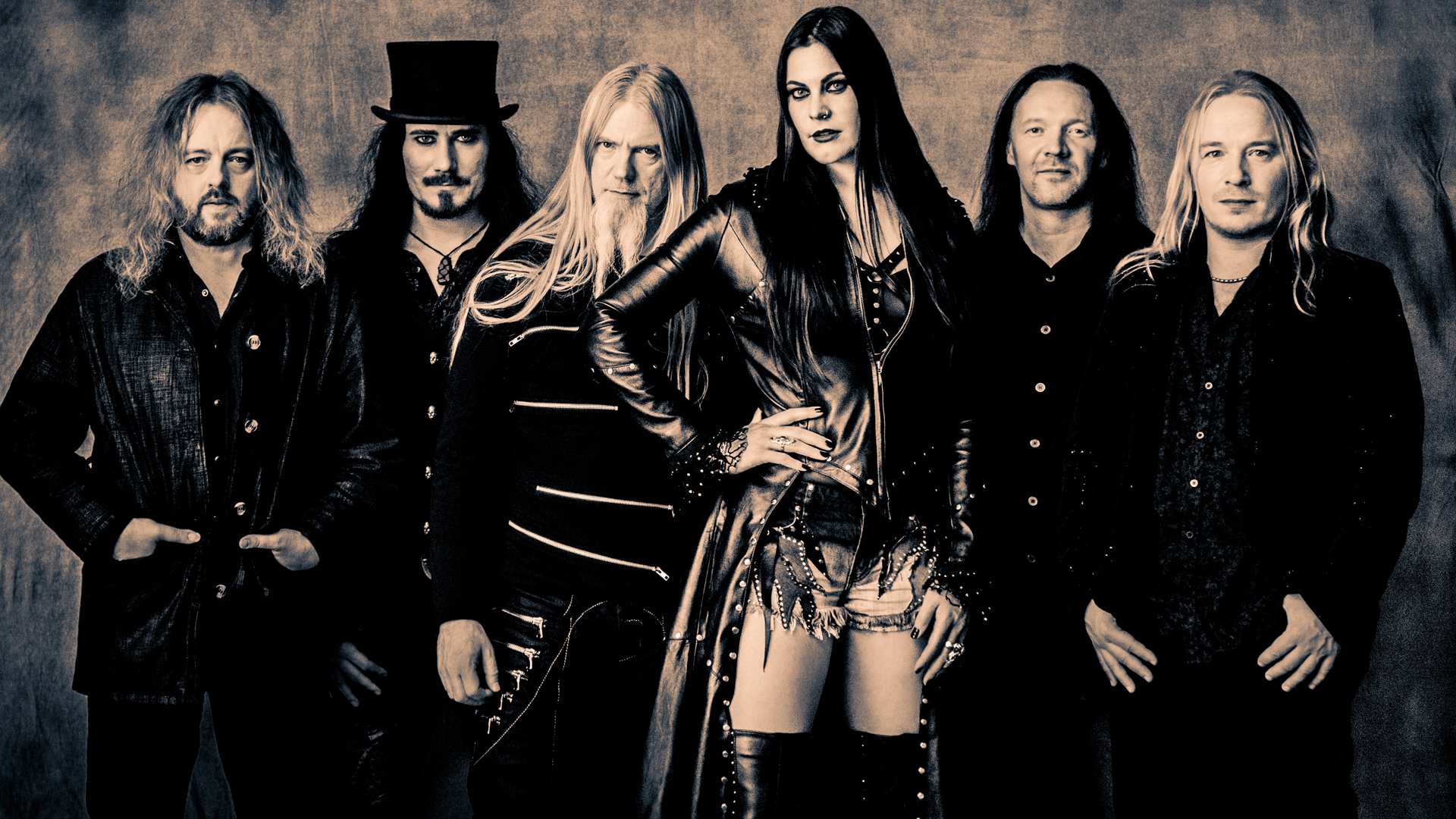 Emppu Vuorinen Floor Jansen Kai Hahto Marco Hietala Nightwish Troy ...