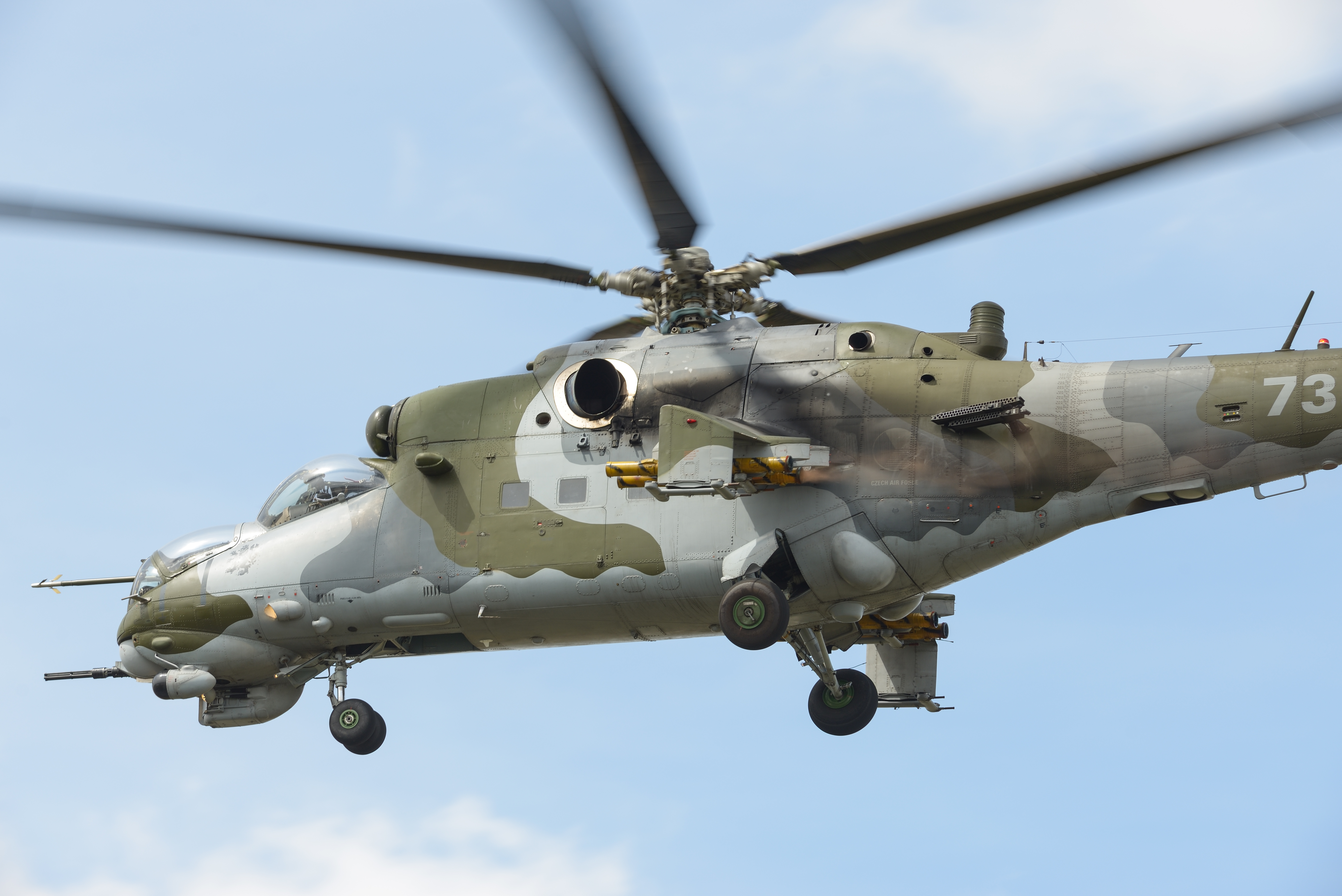 Attack Helicopter Helicopter Mil Mi 24 6016x4016