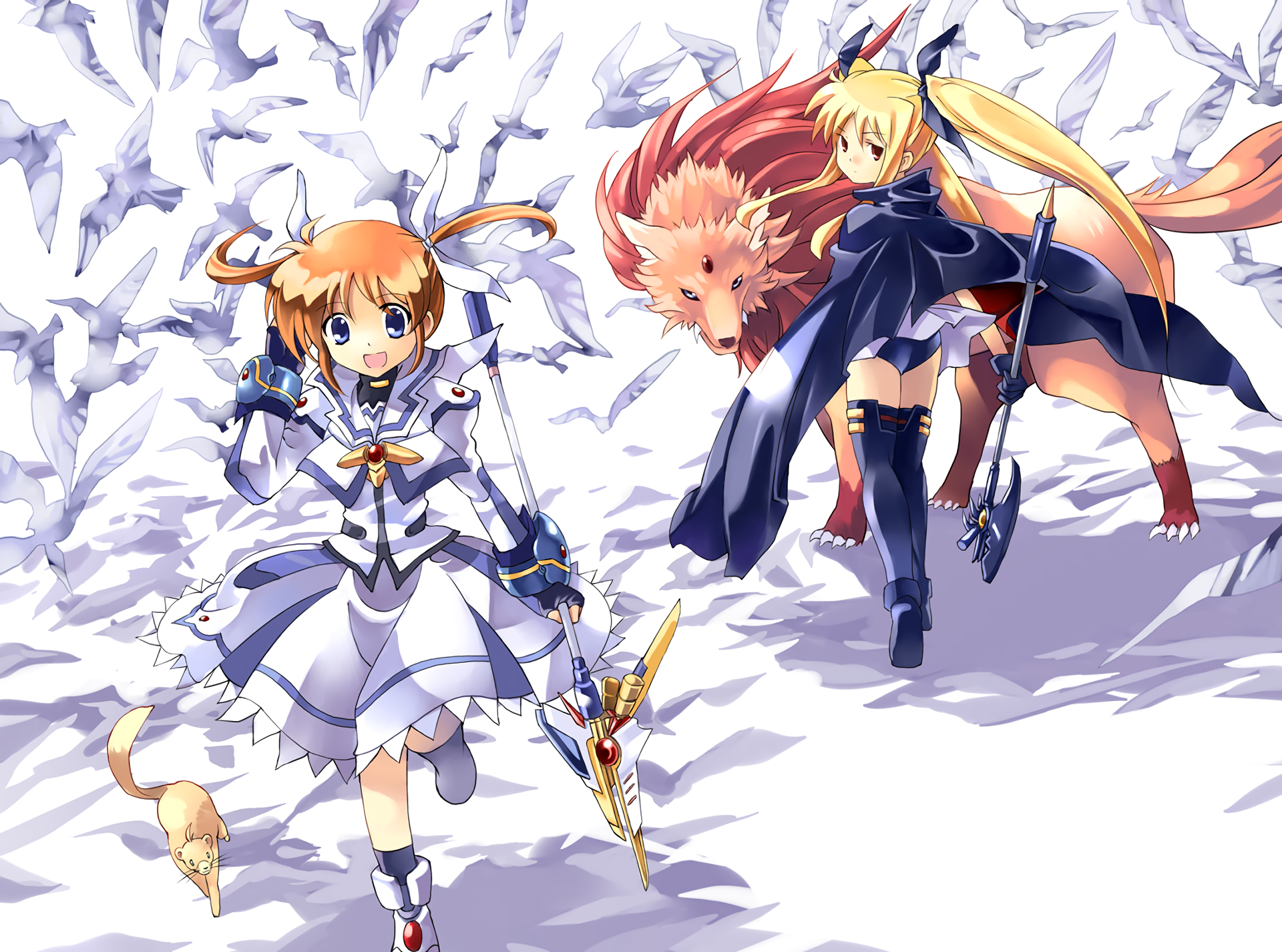 Anime Magical Girl Lyrical Nanoha 1920x1426