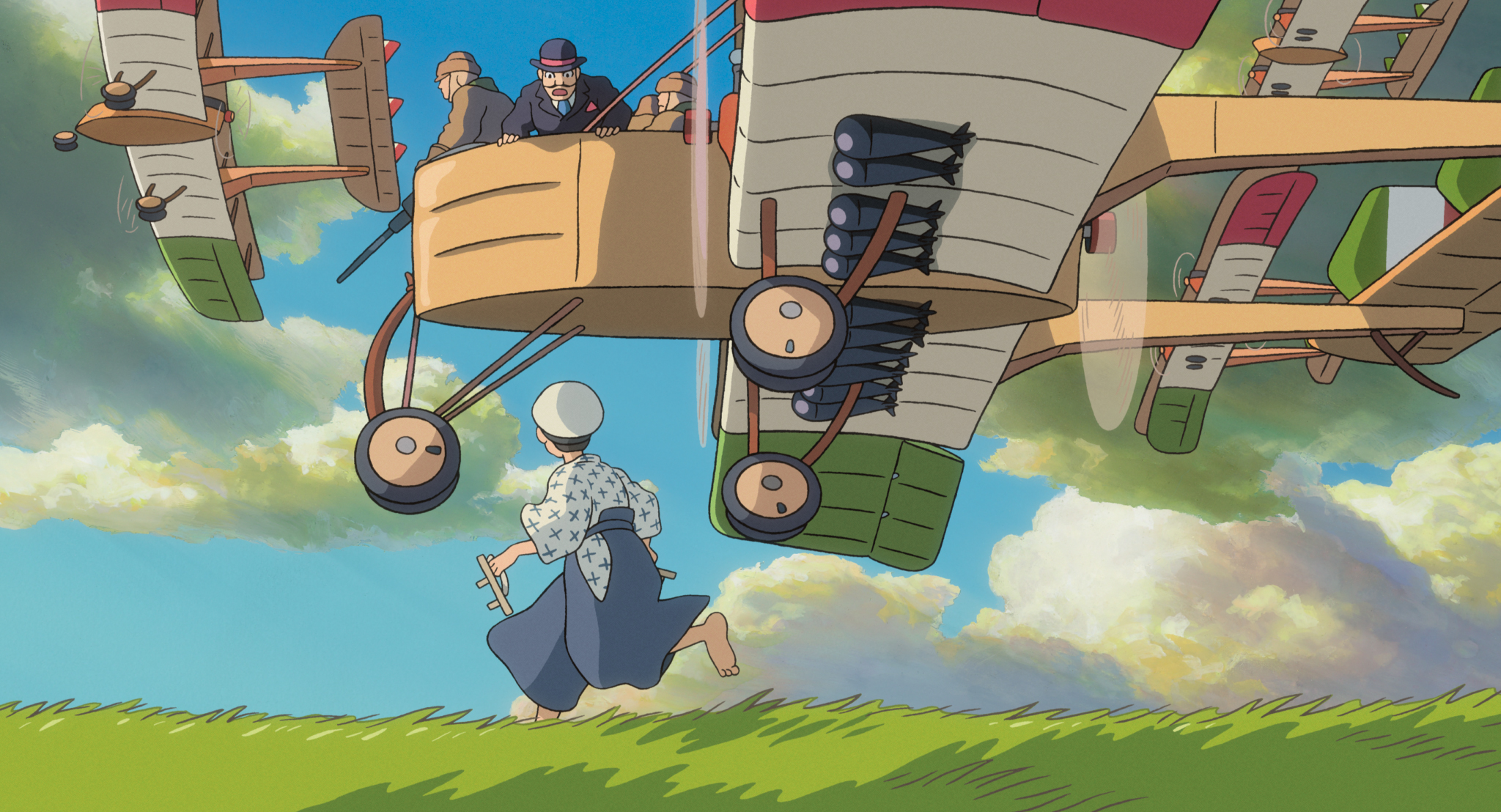 Anime The Wind Rises 2048x1108