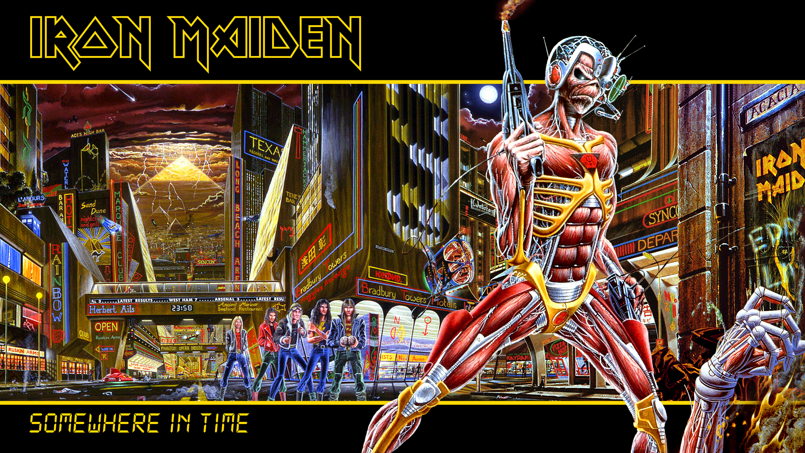 Heavy Metal Iron Maiden 2560x1440