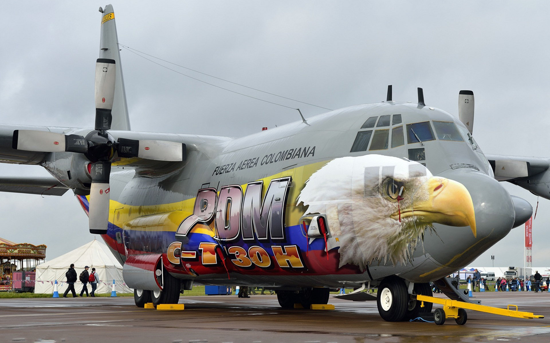 Military Lockheed C 130 Hercules 1920x1200