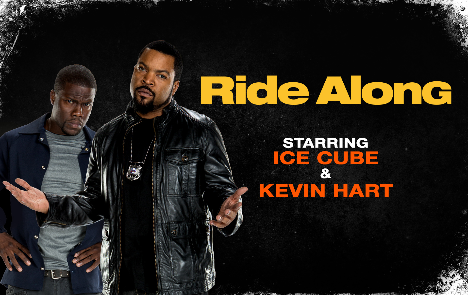 Cop Ice Cube Celebrity Kevin Hart Police Ride Along 1900x1200