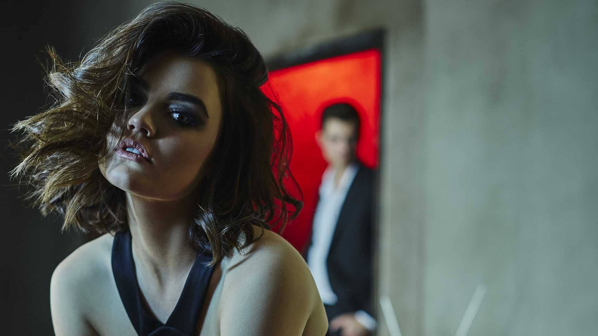 Actress Brunette Lucy Hale 1920x1080