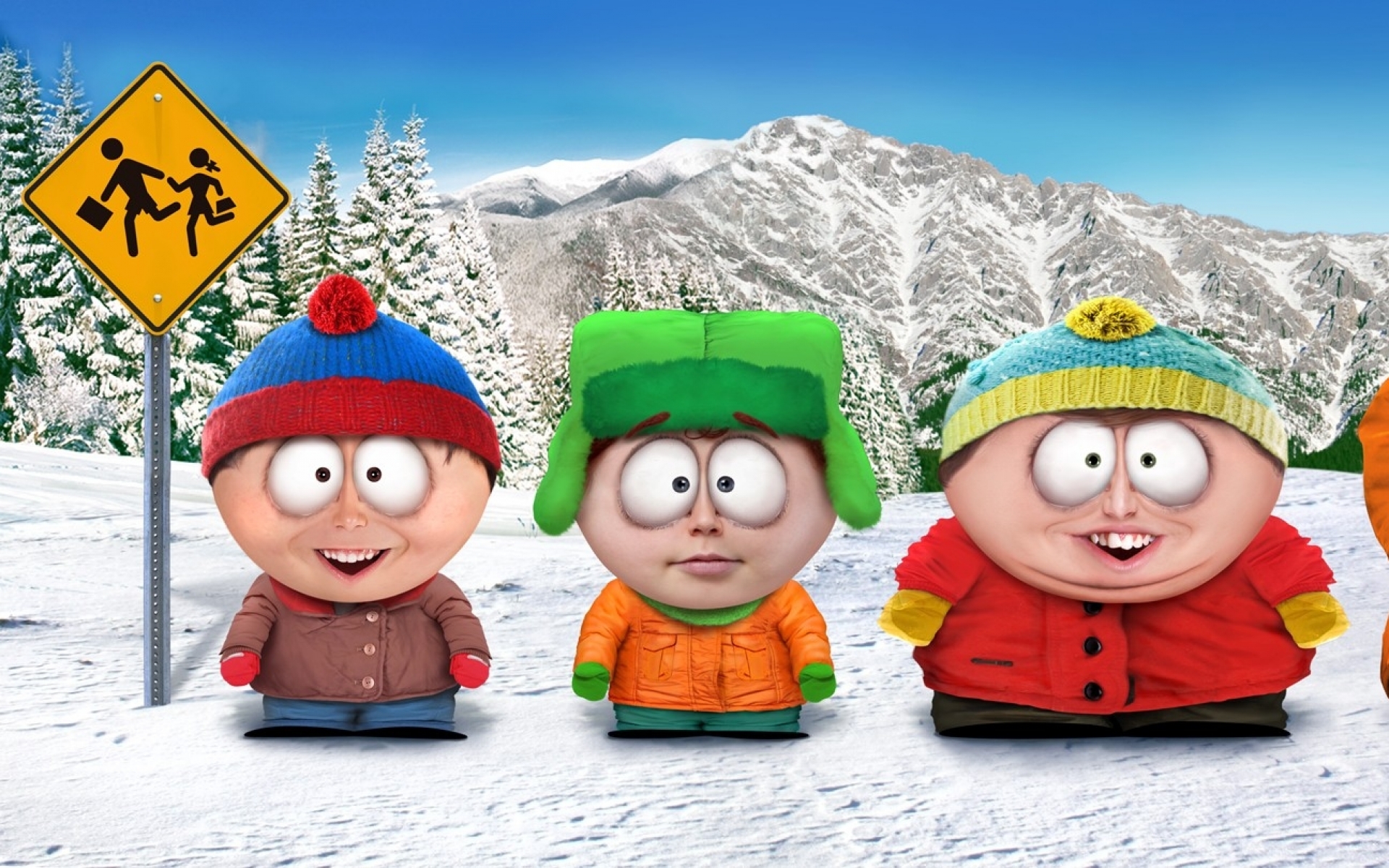 Eric Cartman Kyle Broflovski Stan Marsh 1920x1200