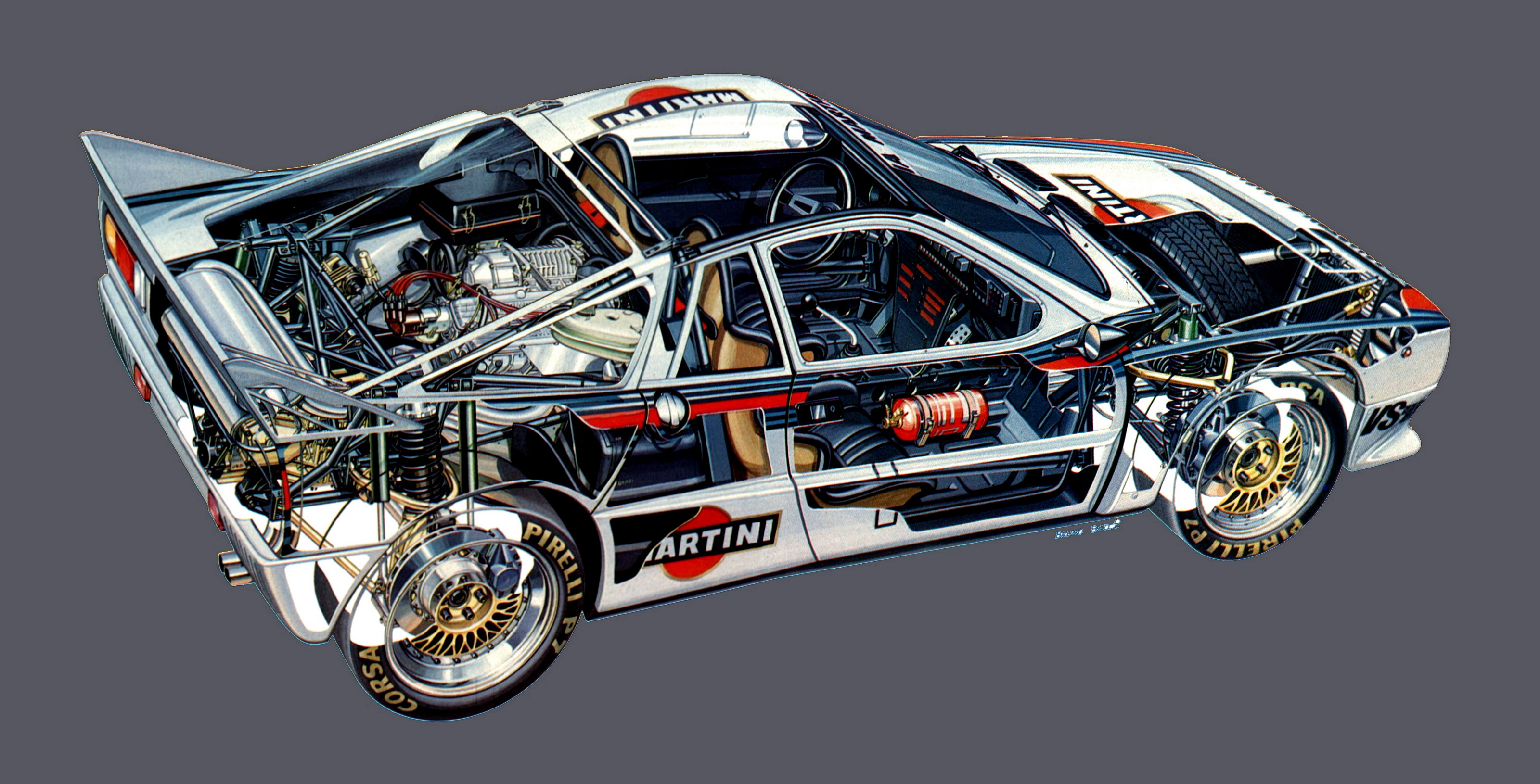 Vehicles Lancia 037 3200x1630