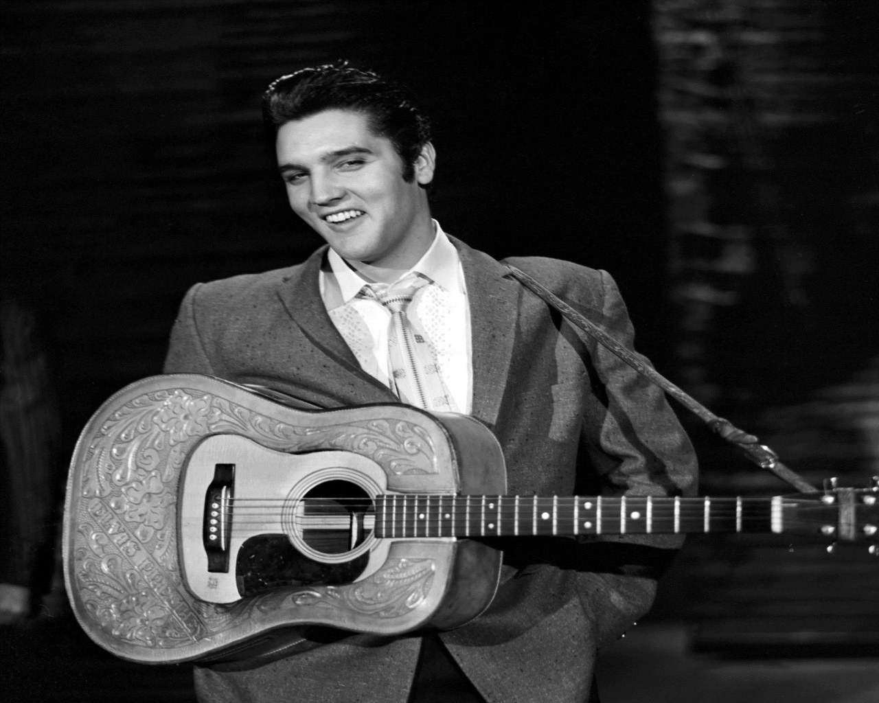 Elvis Presley Music Rock Amp Roll The King 1280x1024