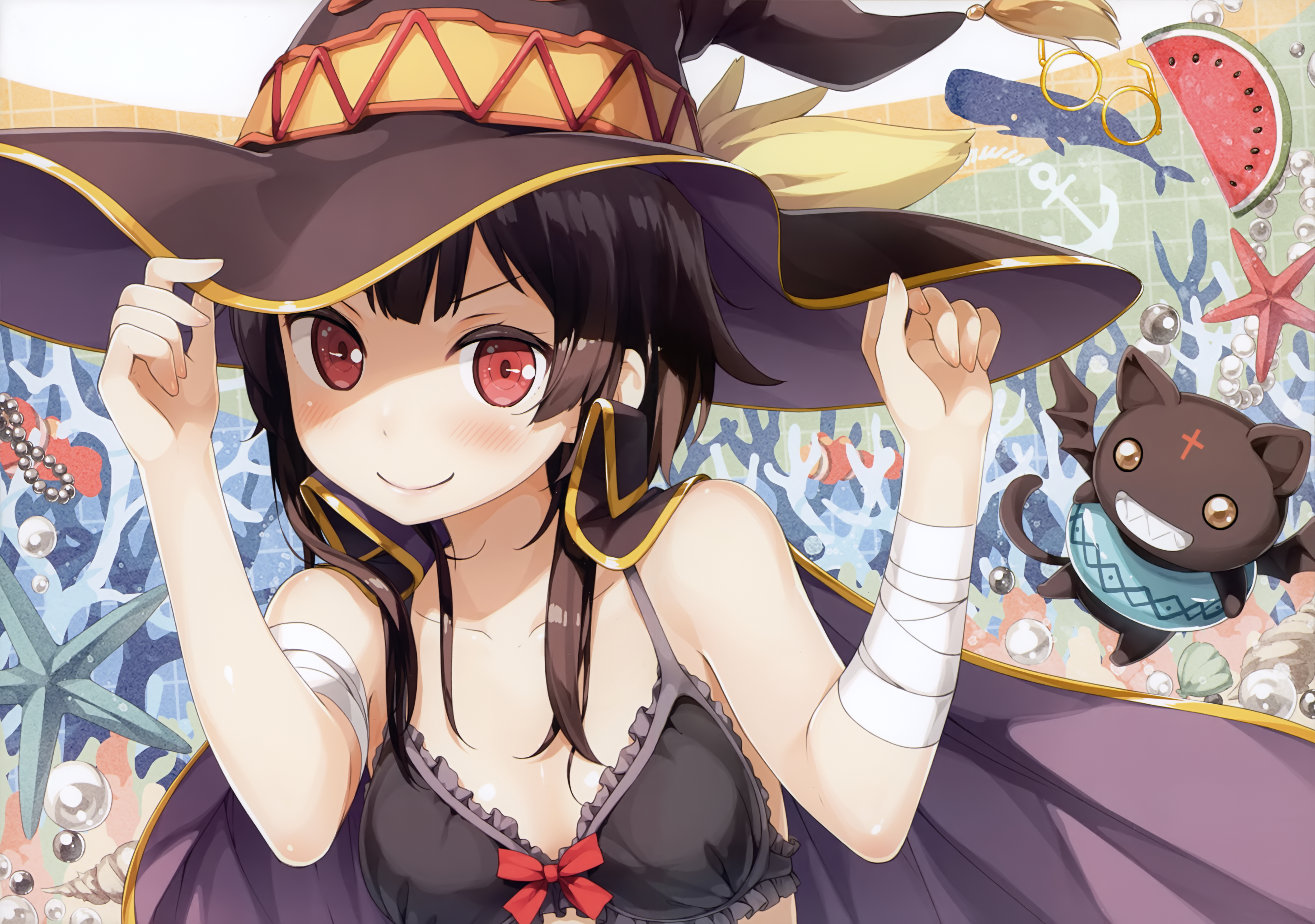 Chomusuke Konosuba Megumin Konosuba 4979x3500