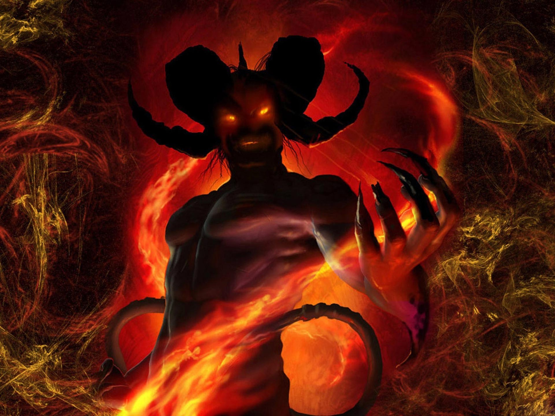 Creature Demon Hell Warrior 1920x1440