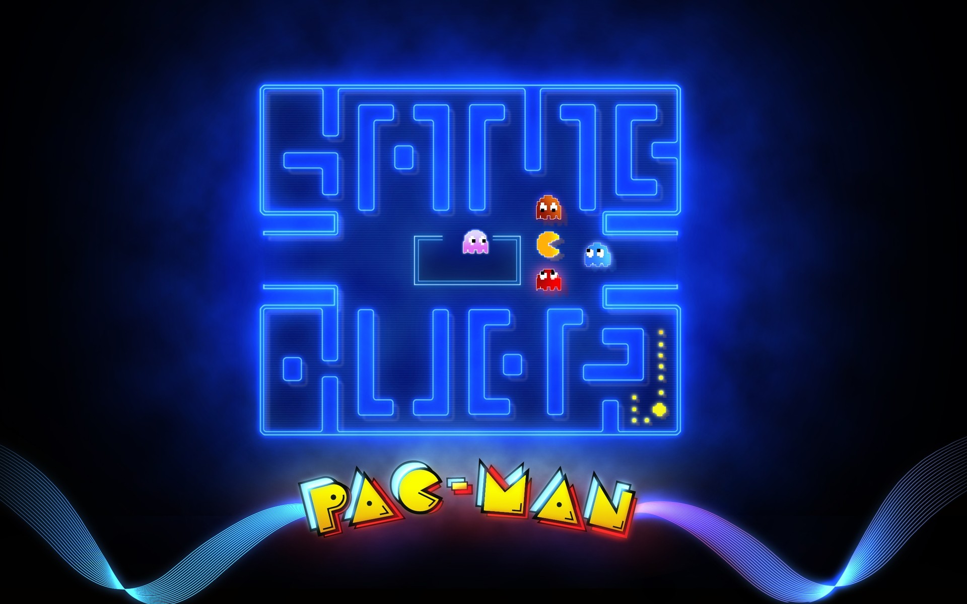 Video Game Pac Man 1920x1200