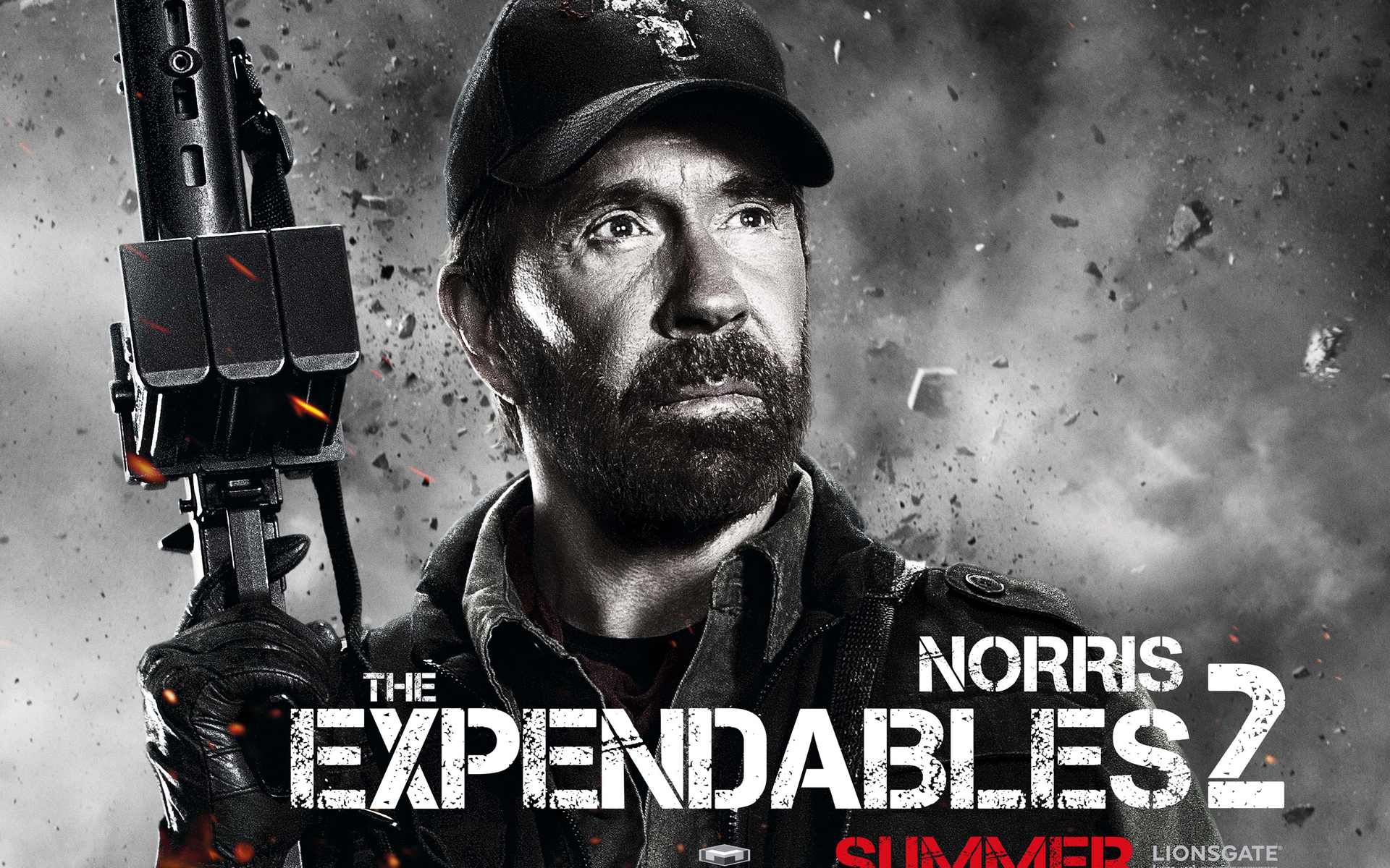 Booker The Expendables Chuck Norris The Expendables 2 1920x1200