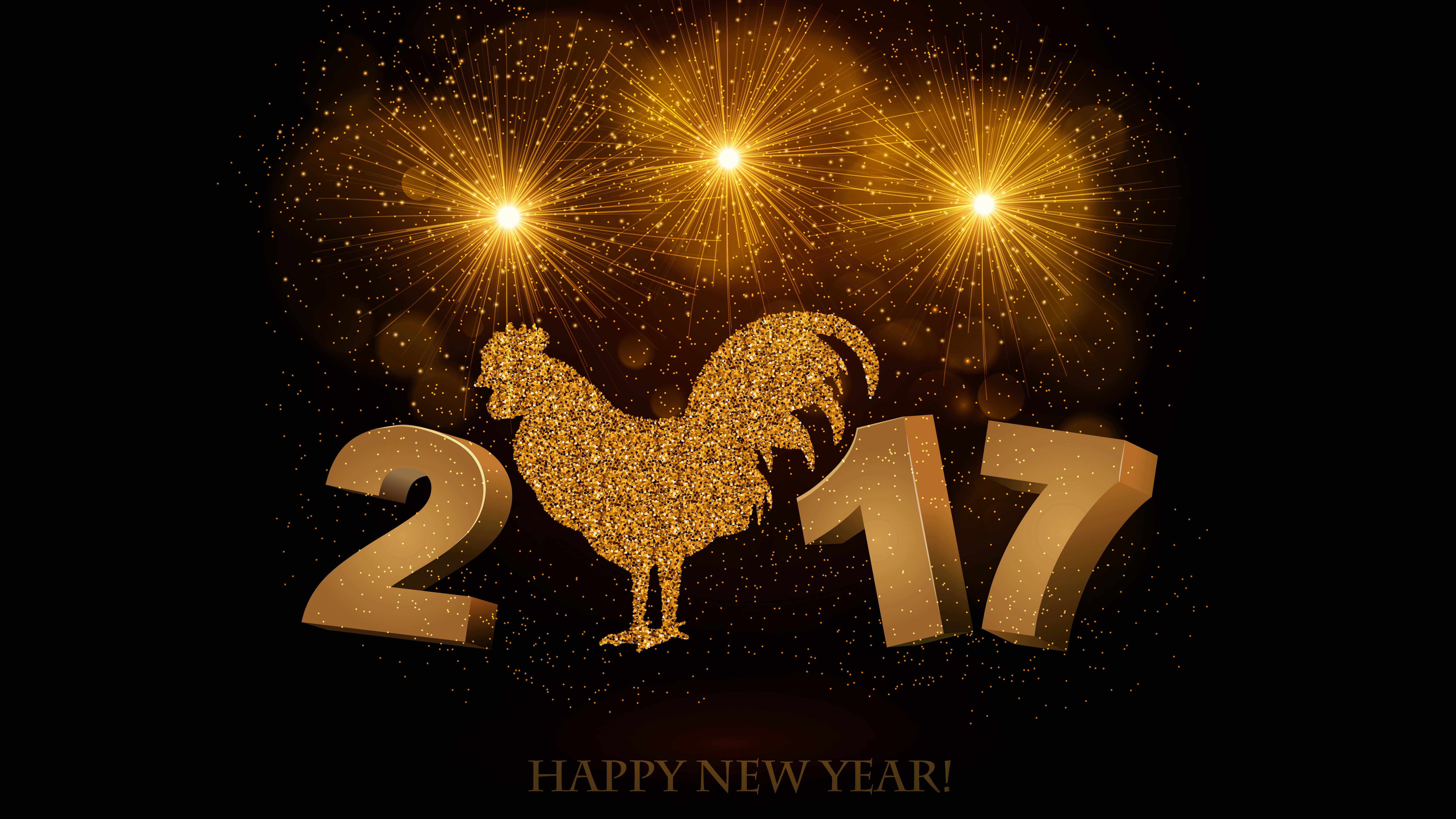 New Year New Year 2017 6952x3911
