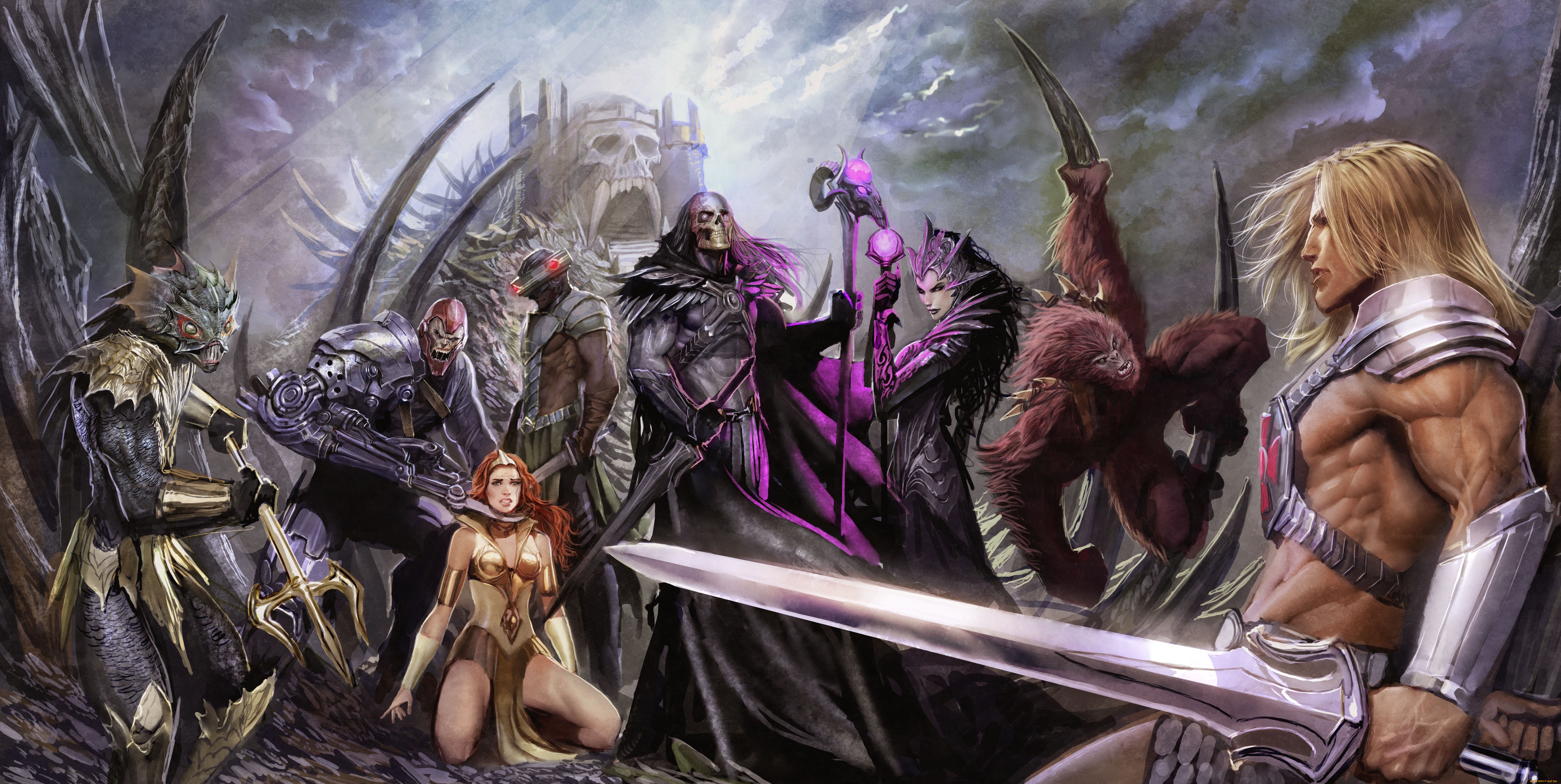 Comics He Man And The Masters Of The Universe 7519x3779